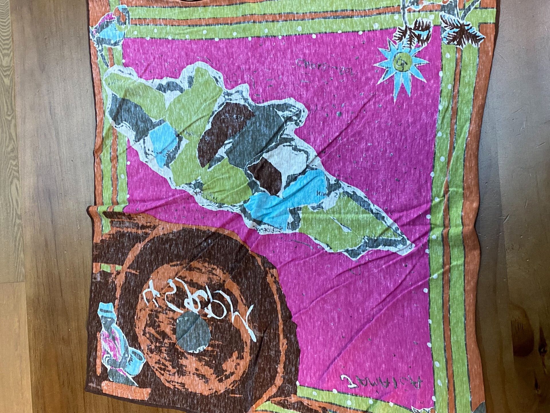 45rpm 45R Jamaica Map Cotton Handkerchief Size ONE SIZE - 4 Thumbnail