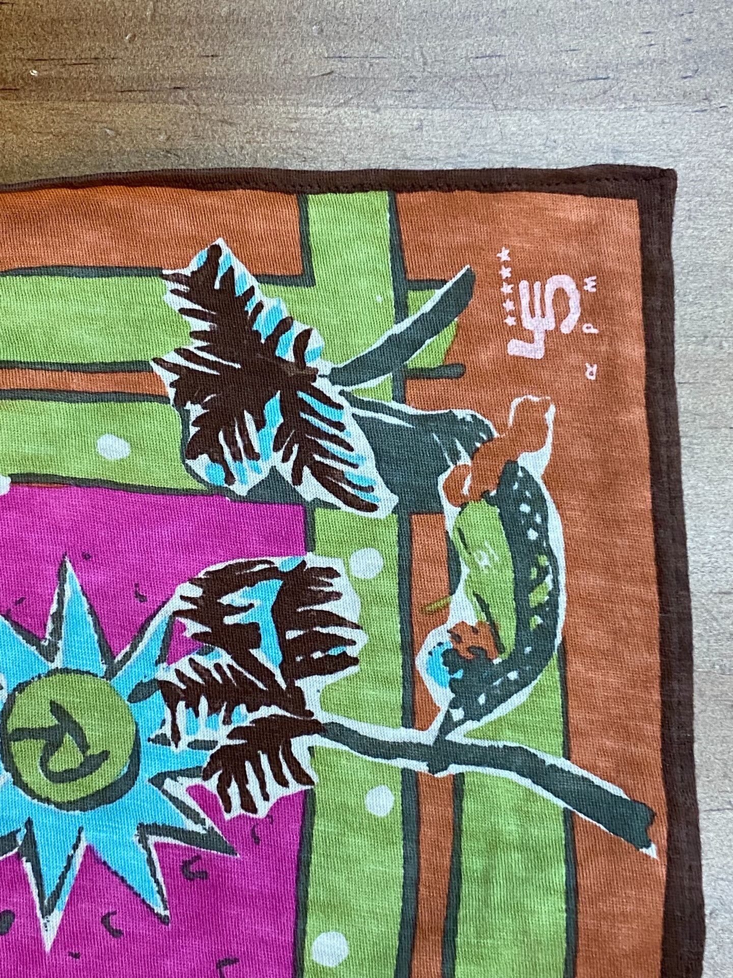 45rpm 45R Jamaica Map Cotton Handkerchief Size ONE SIZE - 5 Thumbnail