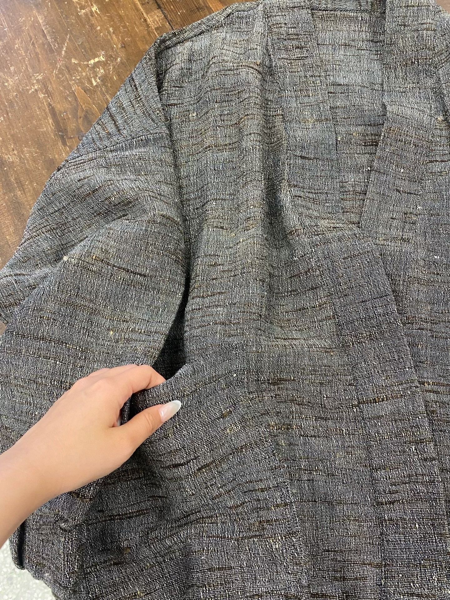 Other Handmade Tussah Silk Cardigan Size M / US 6-8 / IT 42-44 - 7 Thumbnail