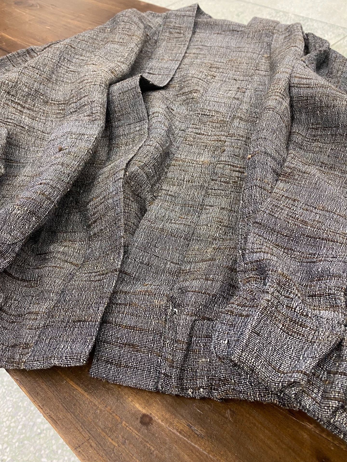 Other Handmade Tussah Silk Cardigan Size M / US 6-8 / IT 42-44 - 5 Thumbnail
