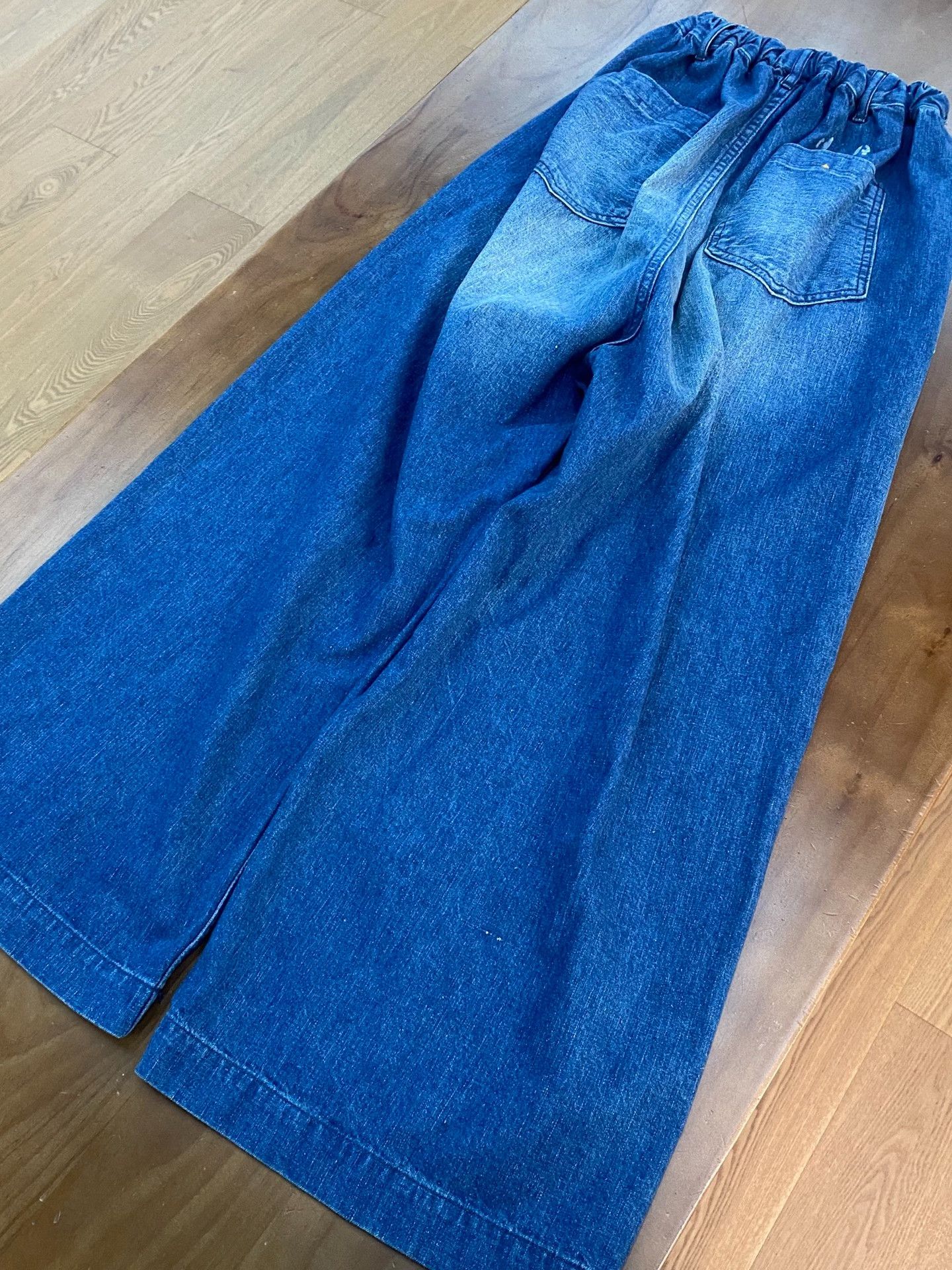 HARE HARi Cargo Jeans Relaxed Wide-Leg Unisex Size 22" - 4 Thumbnail