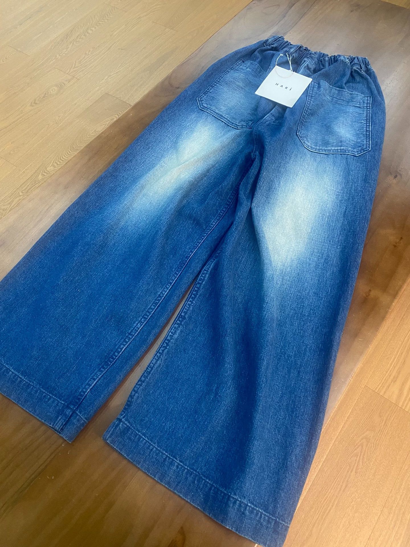 HARE HARi Cargo Jeans Relaxed Wide-Leg Unisex Size 22" - 3 Thumbnail
