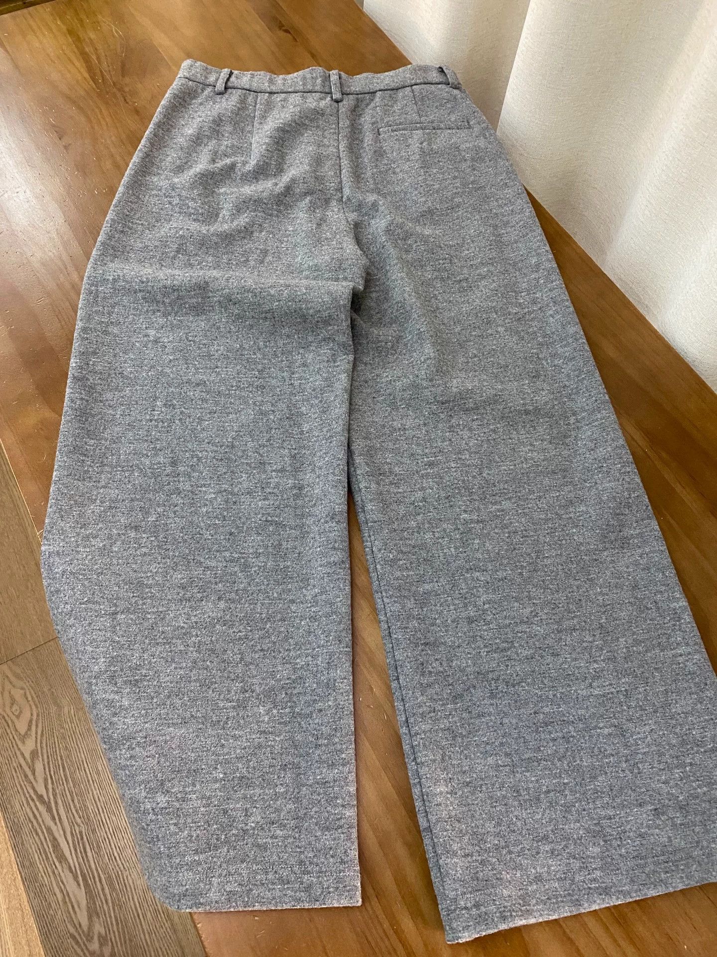 Auralee Suran Wool Knit Straight-Leg Pants Size 28" / US 6 / IT 42 - 3 Thumbnail