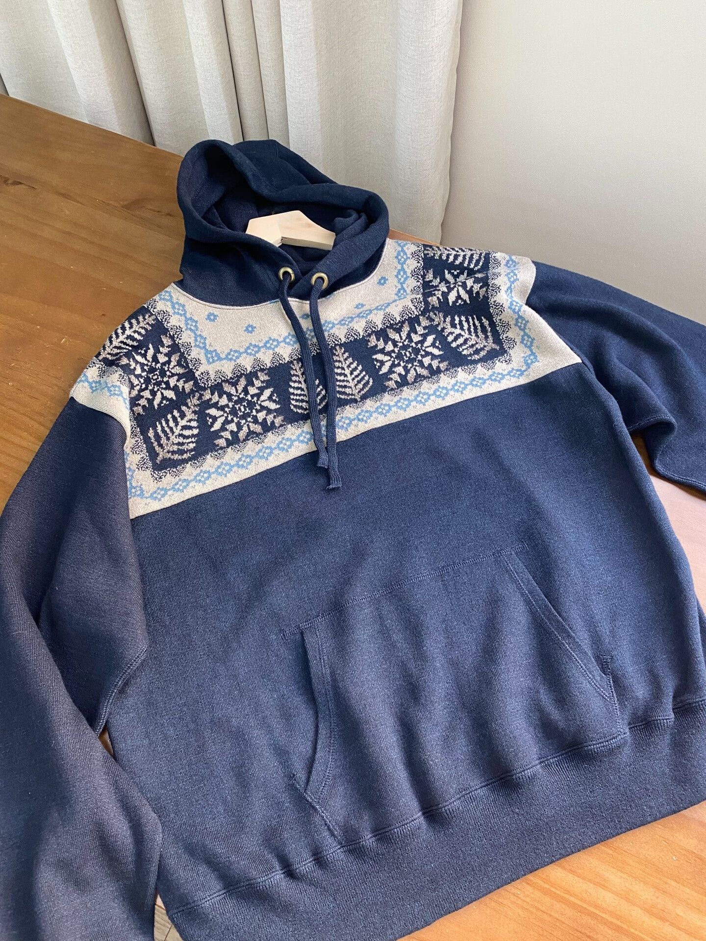 45rpm 45R Hooded Hokkaido Element Knit Size US L / EU 52-54 / 3 - 4 Thumbnail