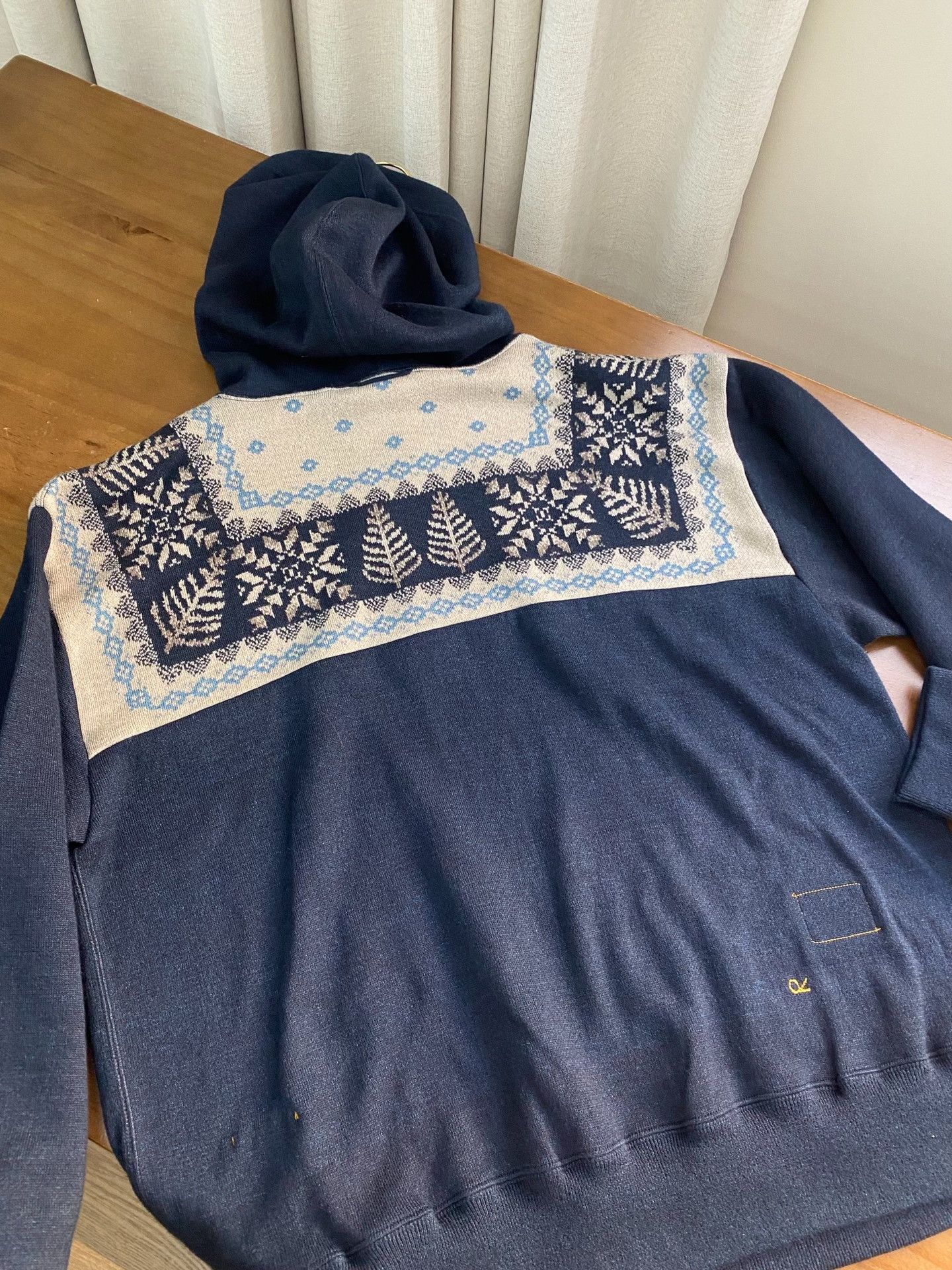 45rpm 45R Hooded Hokkaido Element Knit Size US L / EU 52-54 / 3 - 7 Thumbnail