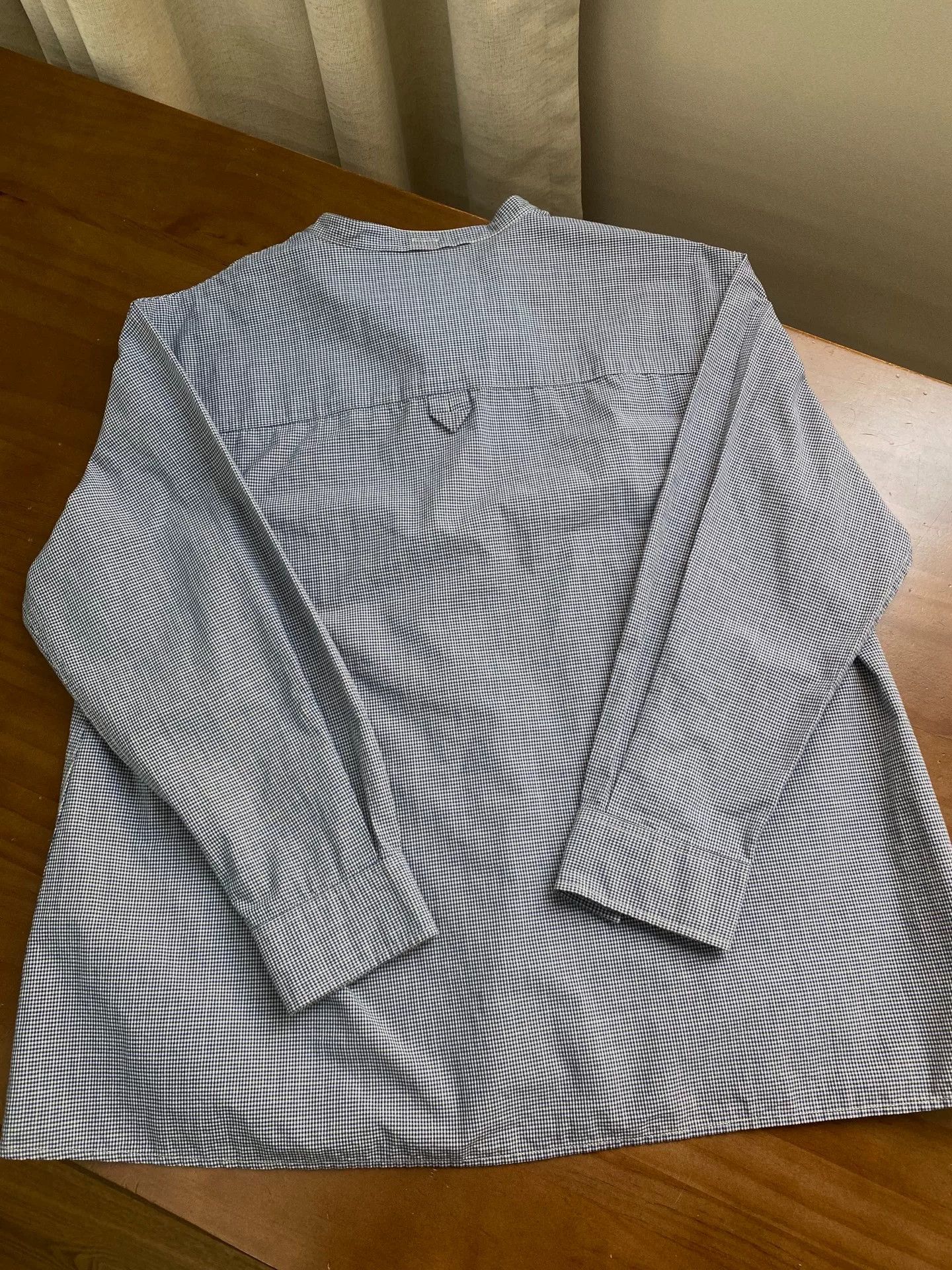 MHI MHL Blue Check Shirt Size M / US 6-8 / IT 42-44 - 2 Thumbnail