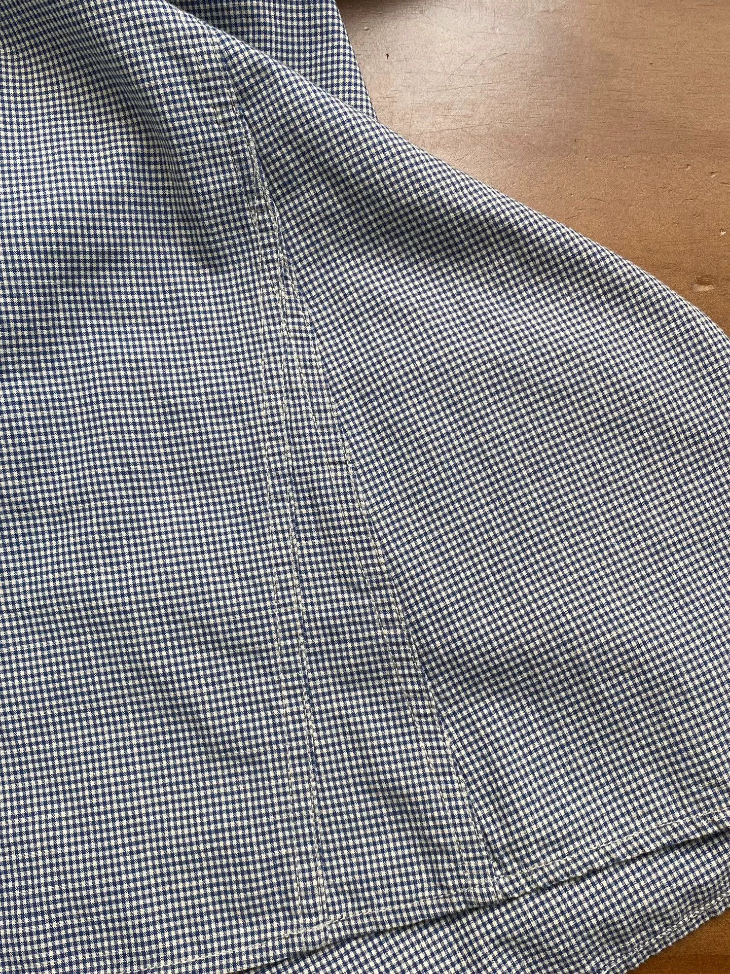 MHI MHL Blue Check Shirt Size M / US 6-8 / IT 42-44 - 5 Thumbnail