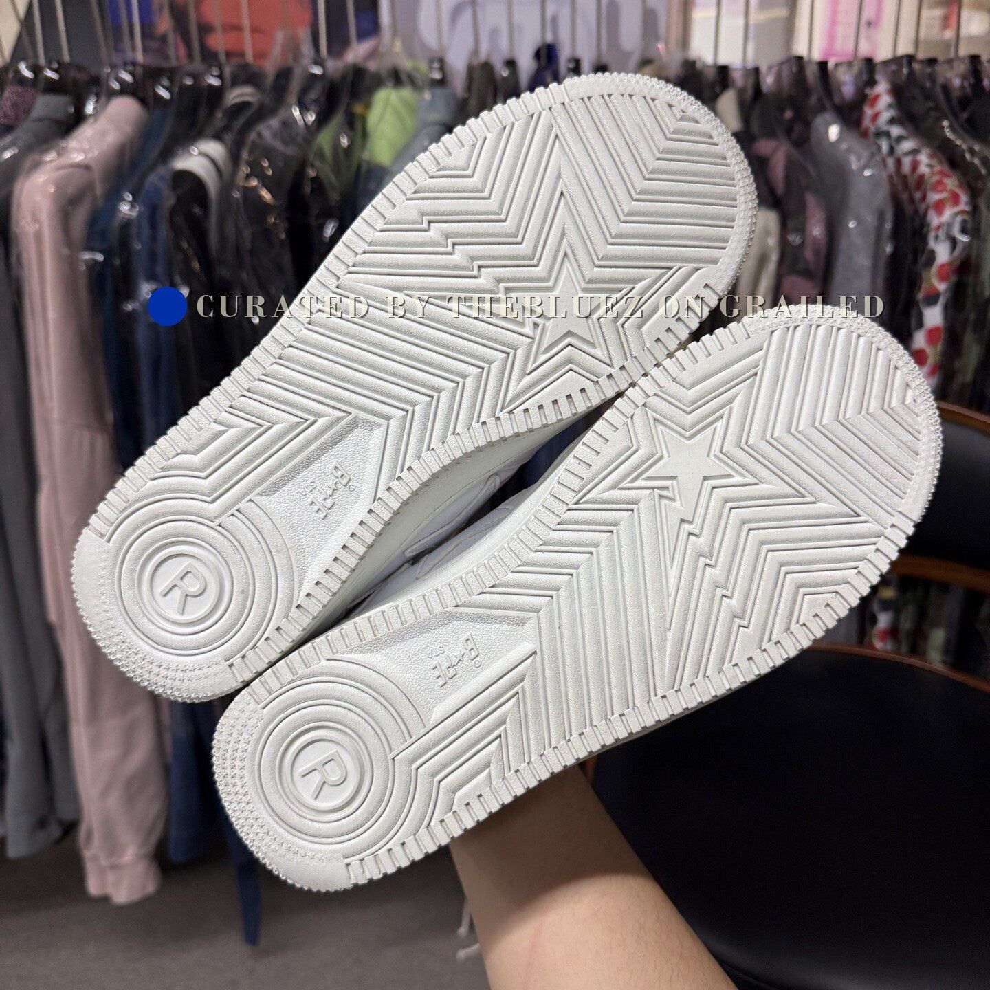 Bape Bape Bapesta White Size US 11 / EU 44 - 9 Thumbnail