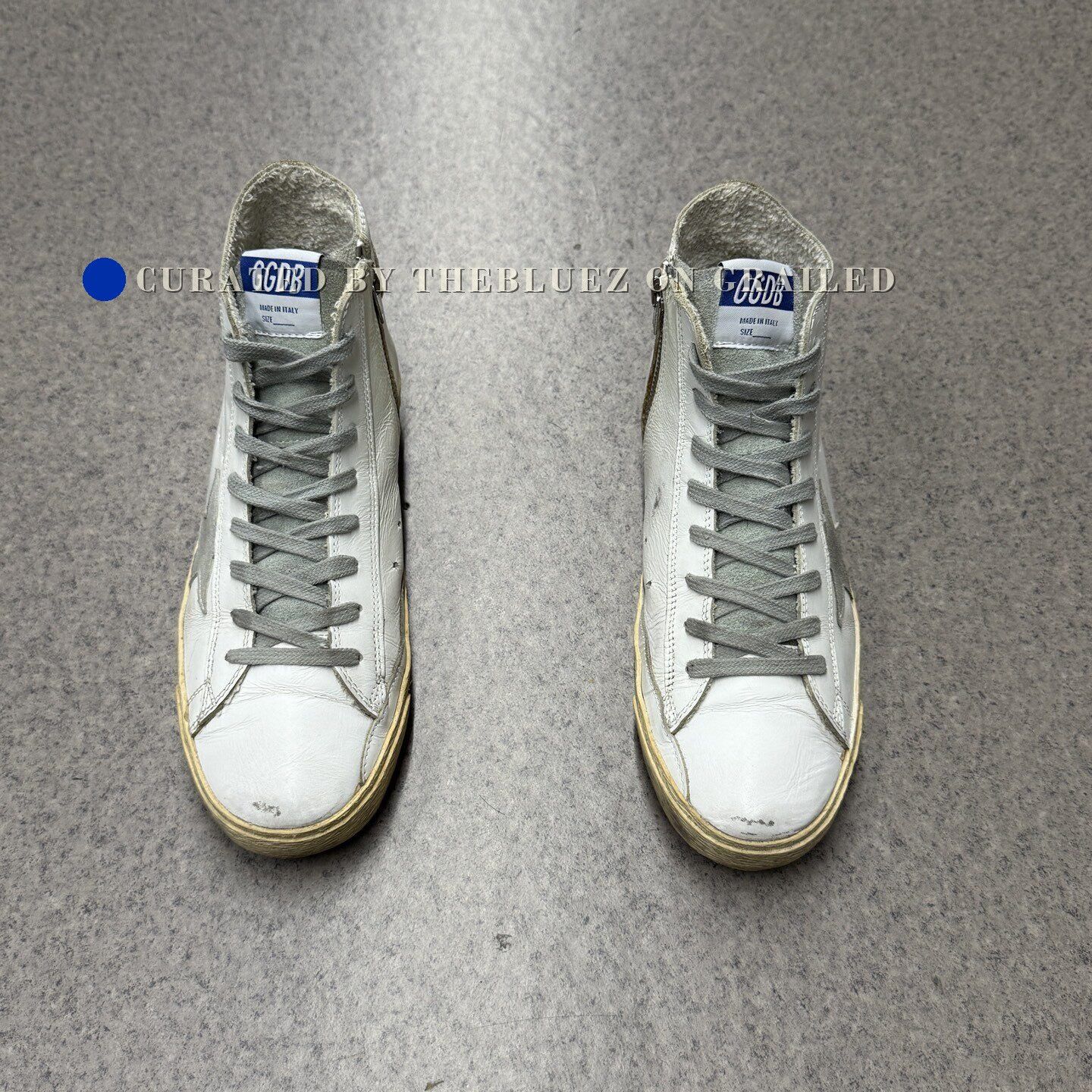 Golden Goose Golden Goose Francy Distressed Sneakers Size US 7 / IT 37 - 8 Thumbnail