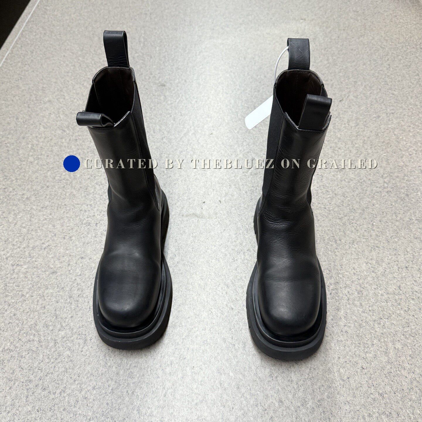 Bottega Veneta Bottega Veneta Black Thick Sole Chelsea Boots Size US 6 / IT 36 - 2 Thumbnail
