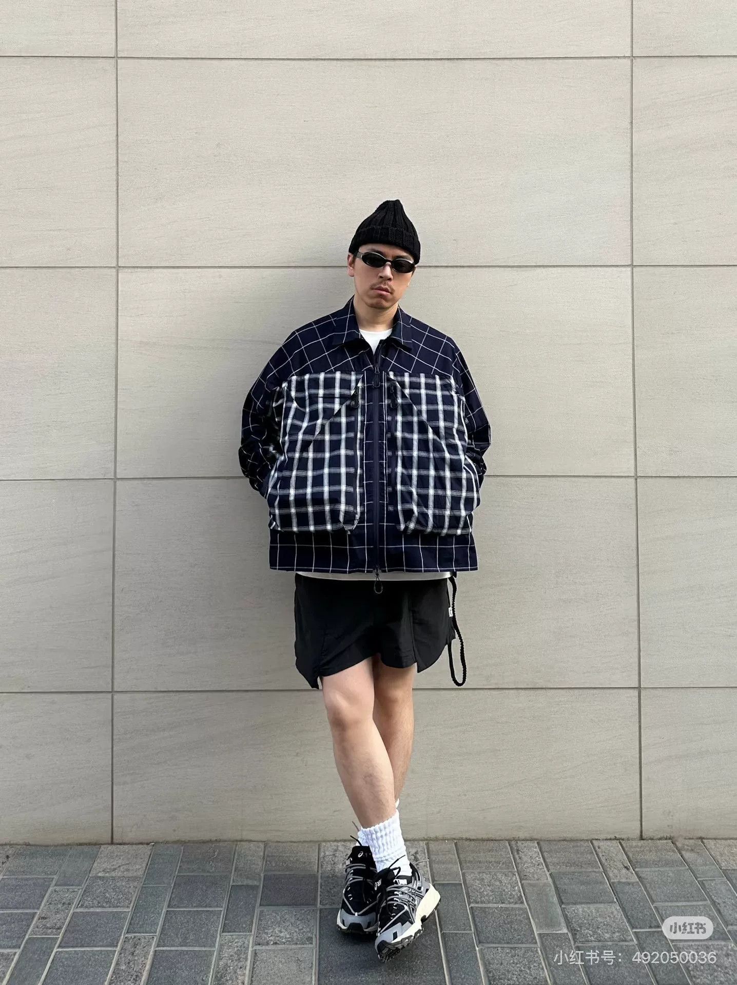 CMF Outdoor Garment CMF Outdoor White Blue Plaid Shirt Jacket Size US XL / EU 56 / 4 - 6 Thumbnail