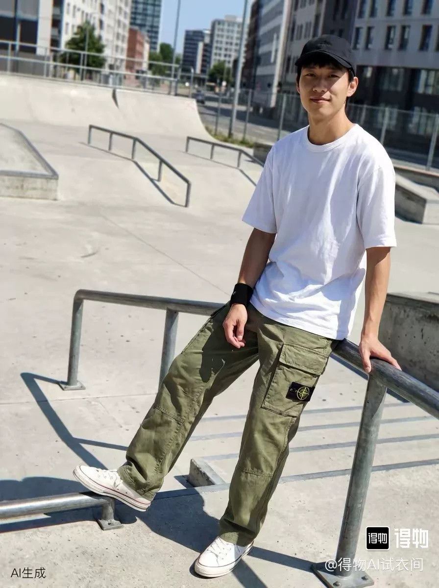 Stone Island Stone Island Military Green Four-Pocket Pants Size US 36 / EU 52 - 9 Thumbnail
