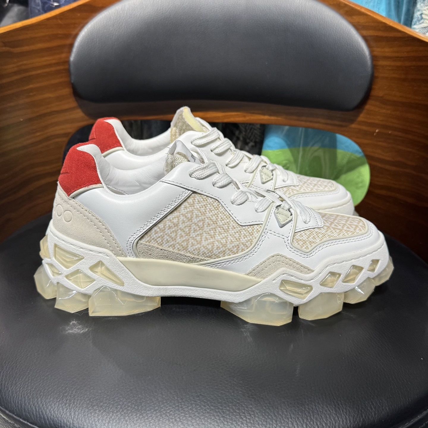 Jimmy Choo Jimmy Choo Dimond X Trainer Size US 5 / IT 35 - 4 Thumbnail