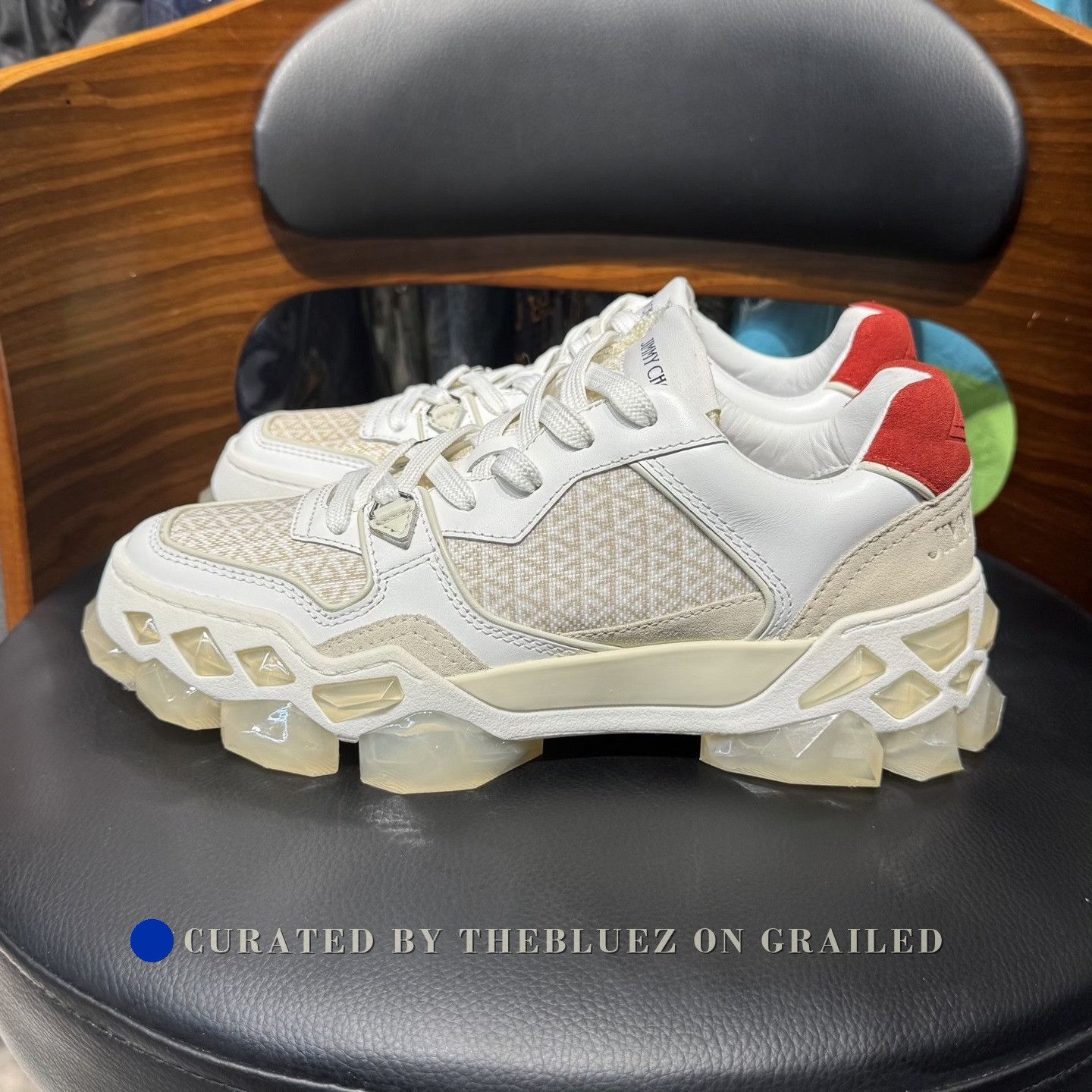 Jimmy Choo Jimmy Choo Dimond X Trainer Size US 5 / IT 35 - 6 Thumbnail