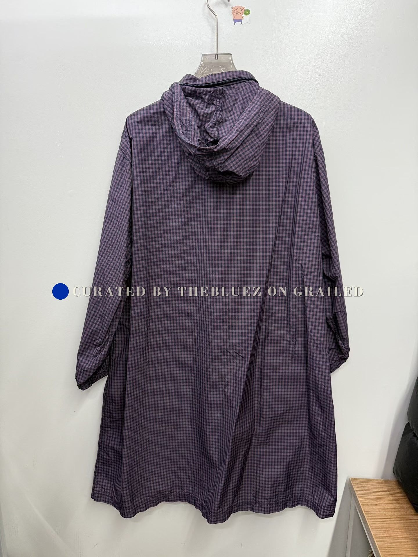 Balenciaga Balenciaga Plaid Purple Trench Coat Size US S / EU 44-46 / 1 - 4 Thumbnail