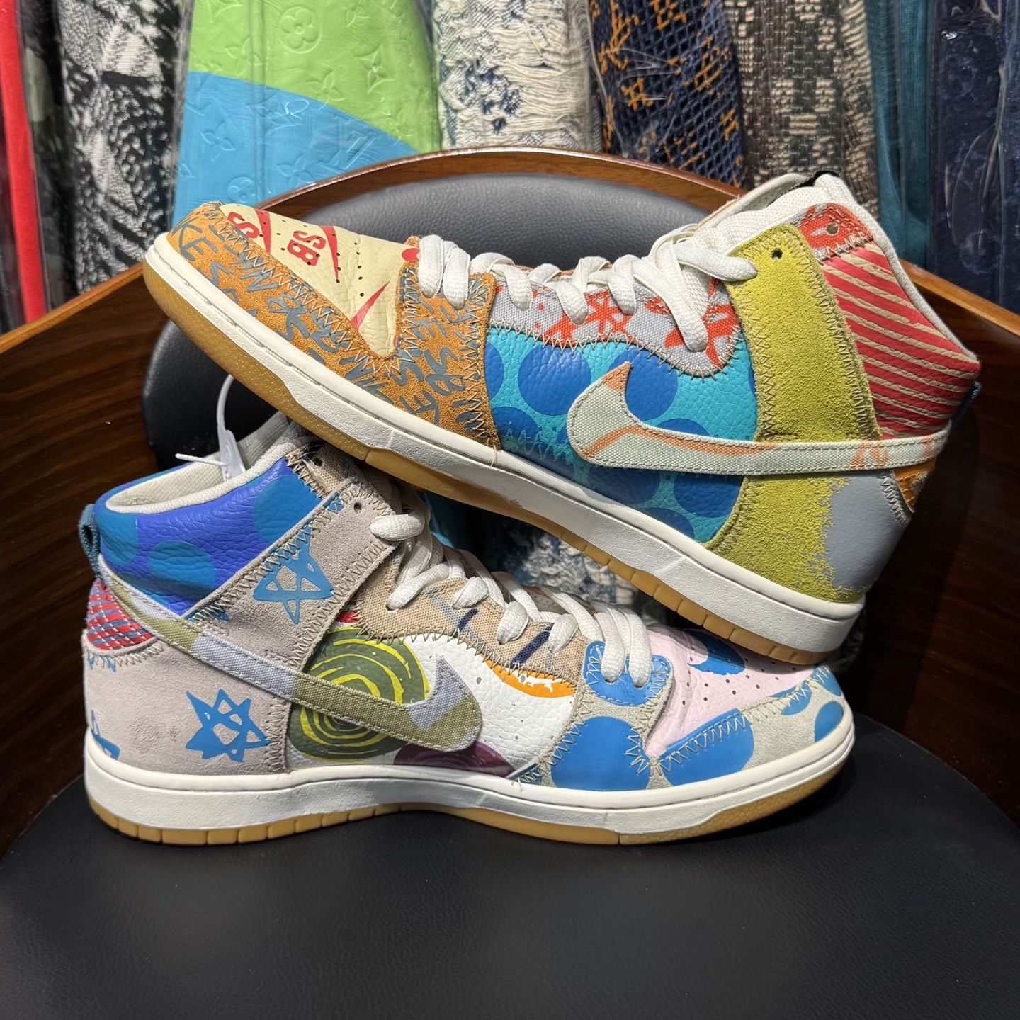 Nike SB Dunk SB Thomas What The Dunk Graffiti Size US 11 / EU 44 - 7 Thumbnail