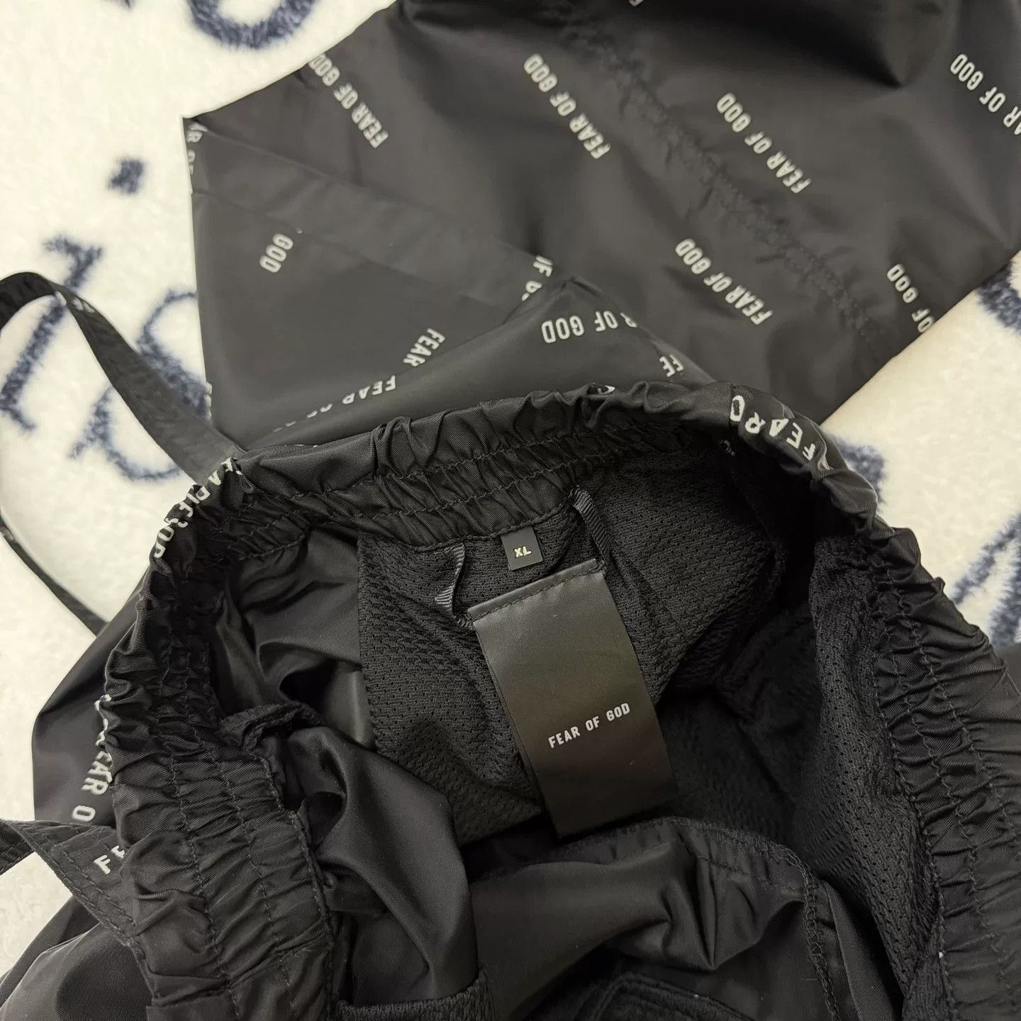 Fear of God FEAR OF GOD 6th Black Nylon Pants Size US 32 / EU 48 - 5 Thumbnail
