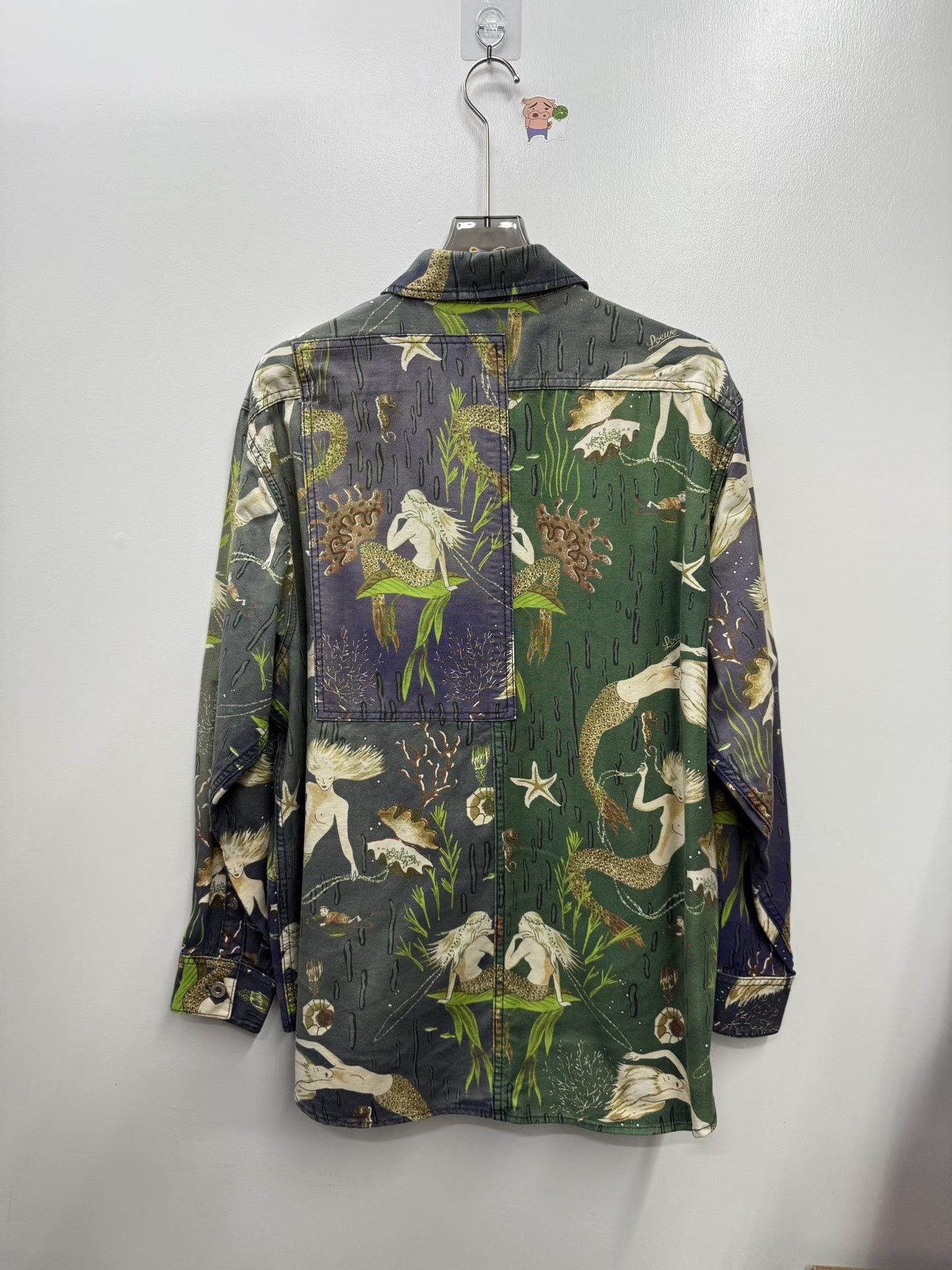Loewe Loewe Mermaid Washed Denim Jacket Size US L / EU 52-54 / 3 - 4 Thumbnail