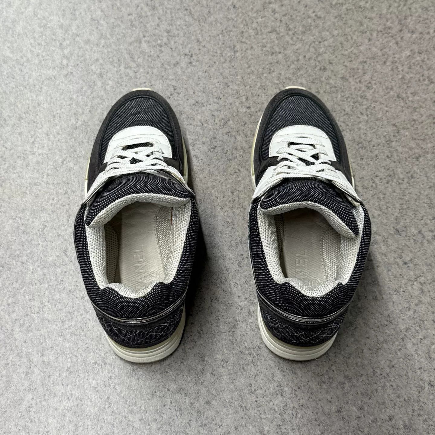 Chanel Chanel Black White Panda Sneakers Size US 6 / IT 36 - 8 Thumbnail