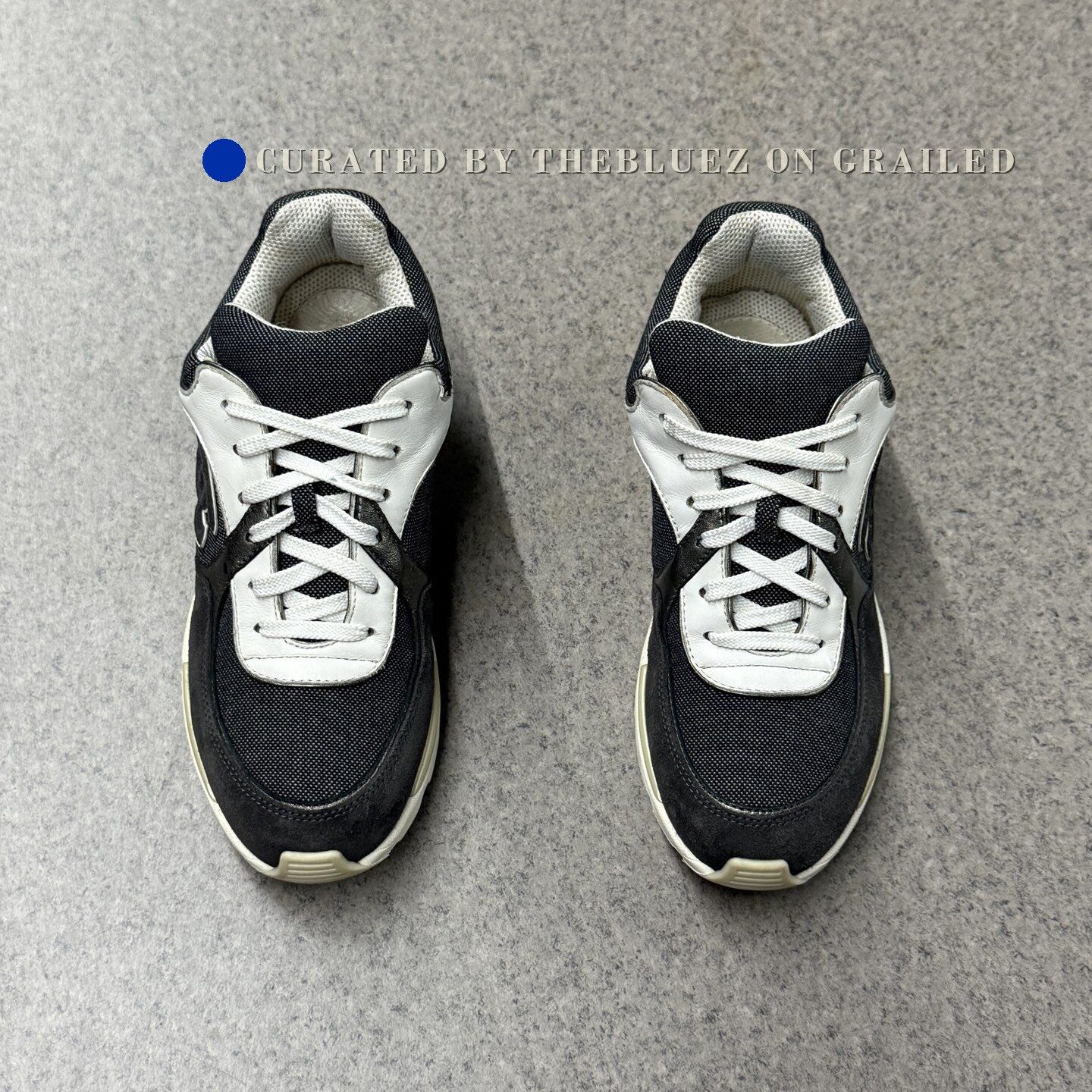 Chanel Chanel Black White Panda Sneakers Size US 6 / IT 36 - 5 Thumbnail