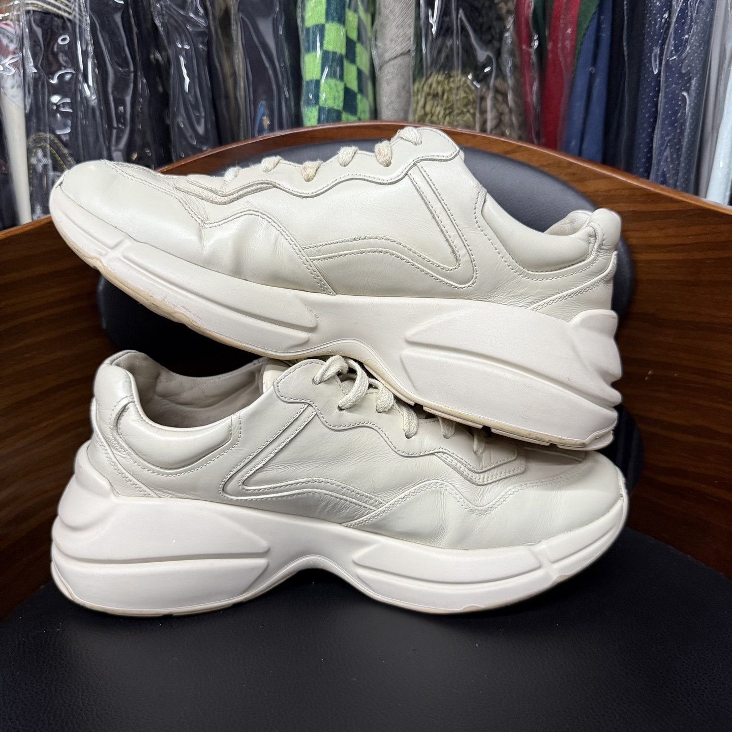 Gucci Gucci Classic Belt Style Dad Shoes Size US 8 / EU 41 - 7 Thumbnail
