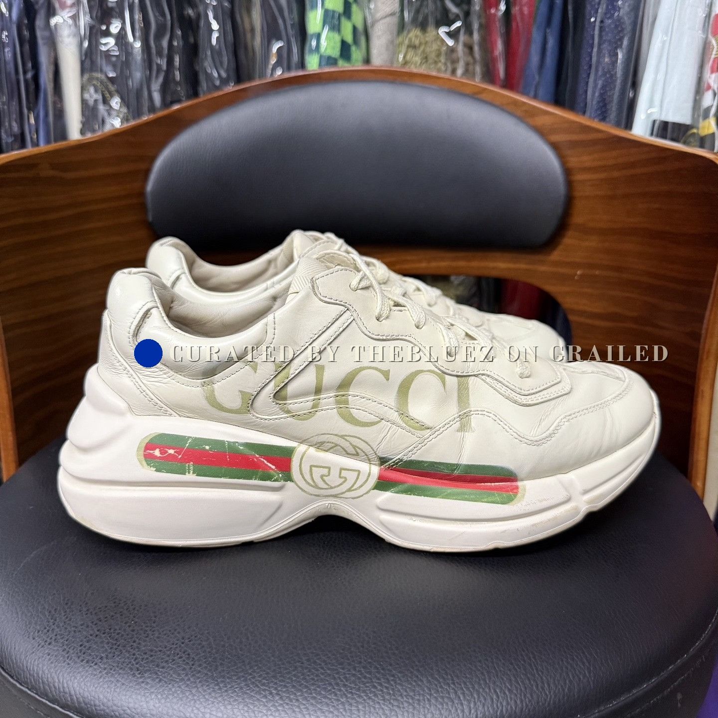 Gucci Gucci Classic Belt Style Dad Shoes Size US 8 / EU 41 - 4 Thumbnail