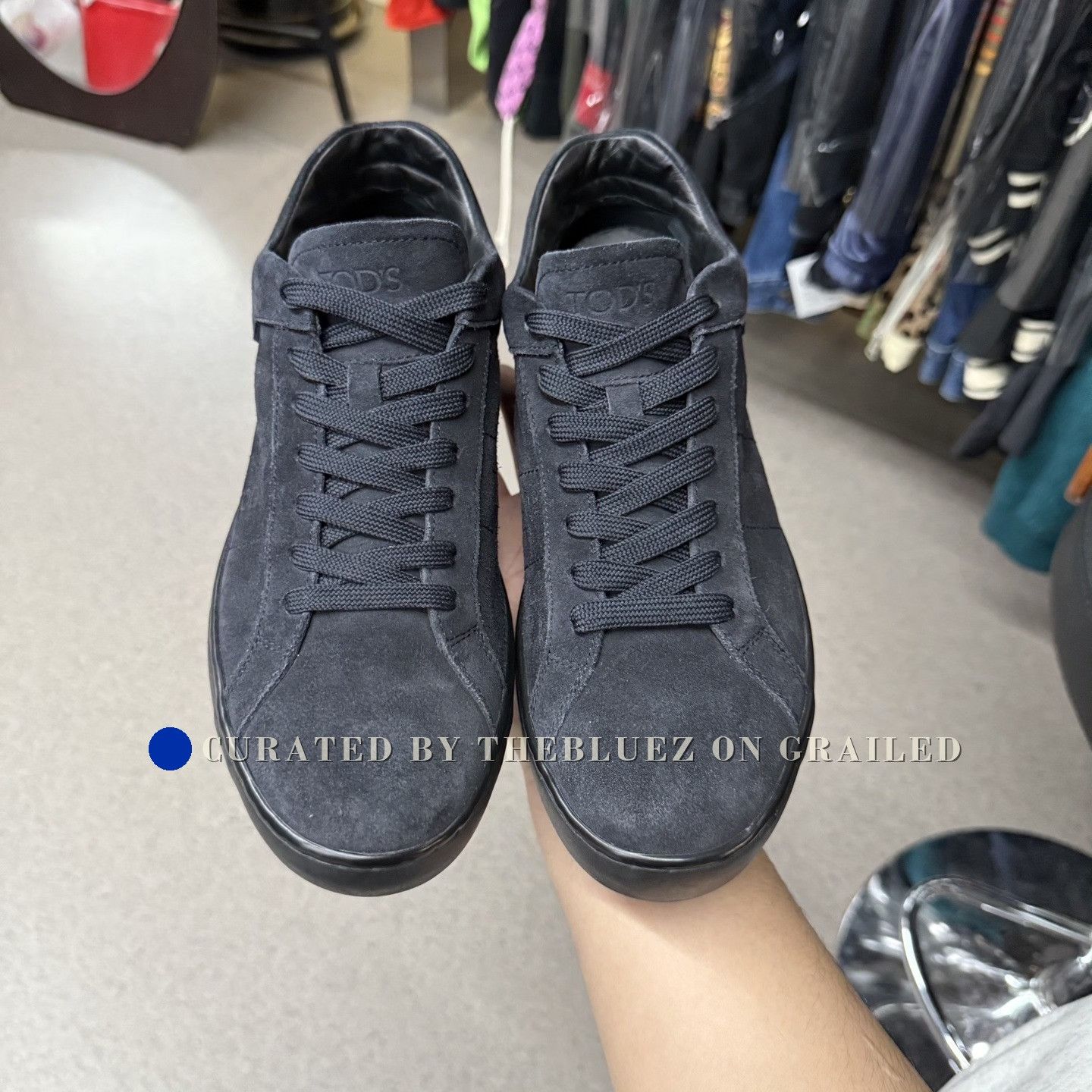 Tod's Tods Suede German Training Casual Shoes Size US 8.5 / EU 41-42 - 6 Thumbnail