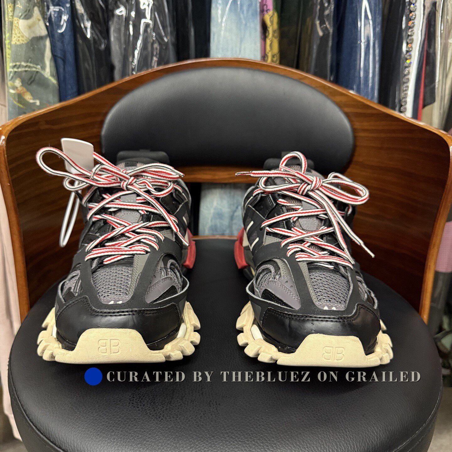 Balenciaga Balenciaga Track Distressed Dad Shoes Size US 8 / EU 41 - 2 Thumbnail