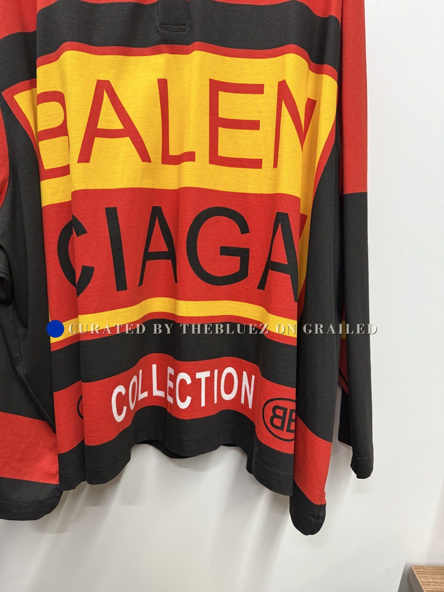 Balenciaga Balenciaga Hockey Long-Sleeve Polo Shirt Size US M / EU 48-50 / 2 - 5 Thumbnail