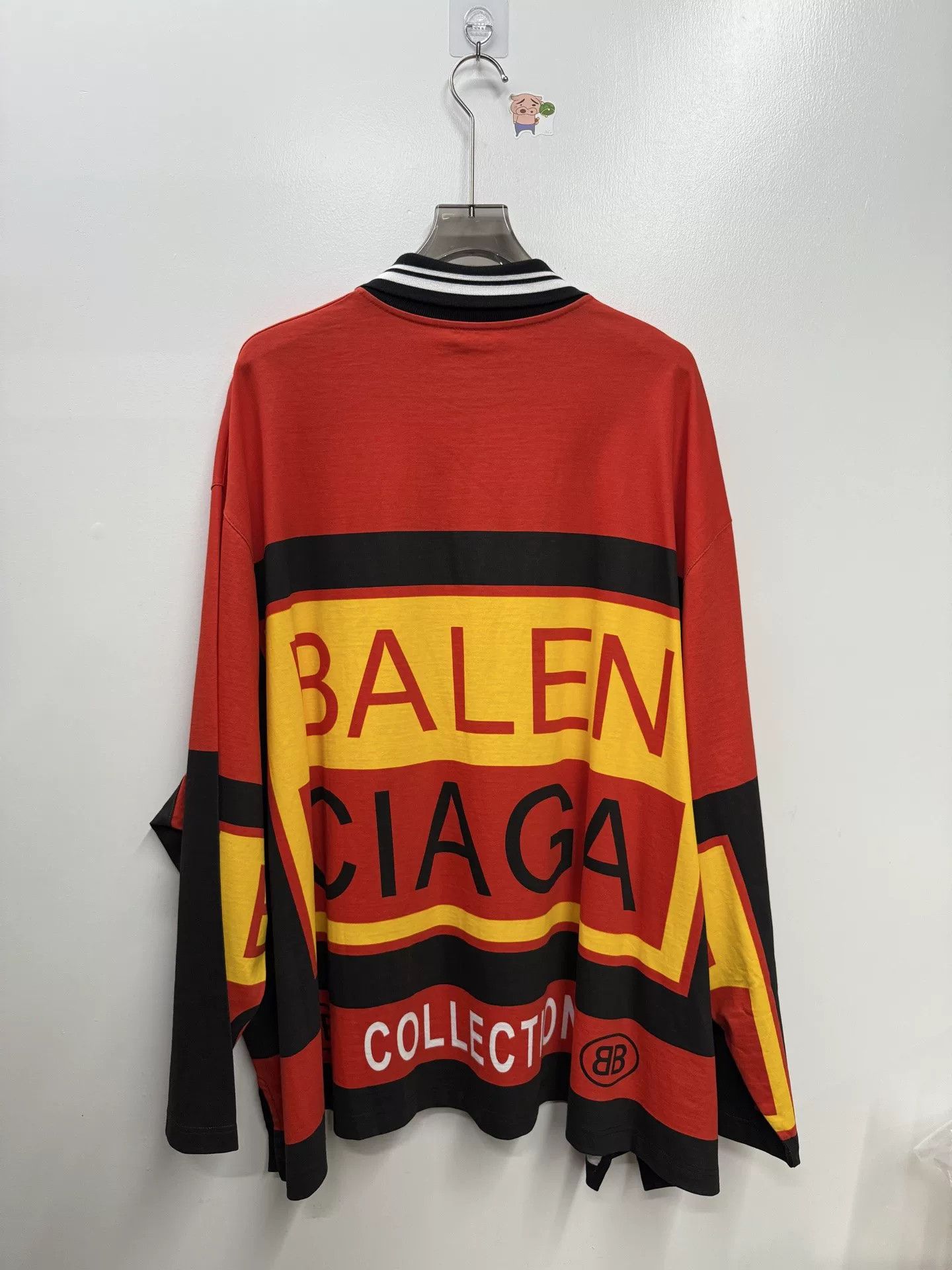 Balenciaga Balenciaga Hockey Long-Sleeve Polo Shirt Size US M / EU 48-50 / 2 - 4 Thumbnail