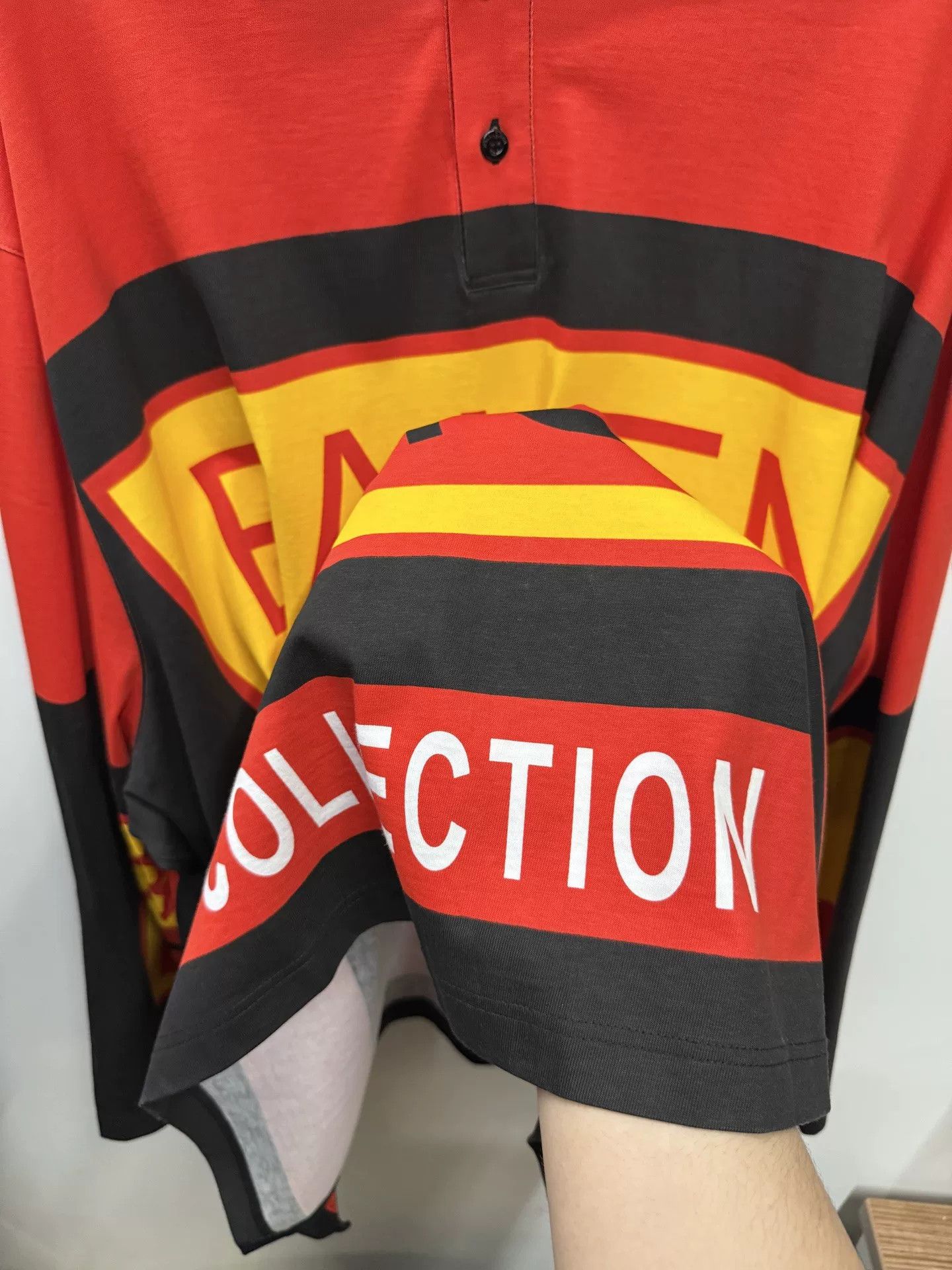Balenciaga Balenciaga Hockey Long-Sleeve Polo Shirt Size US M / EU 48-50 / 2 - 3 Thumbnail