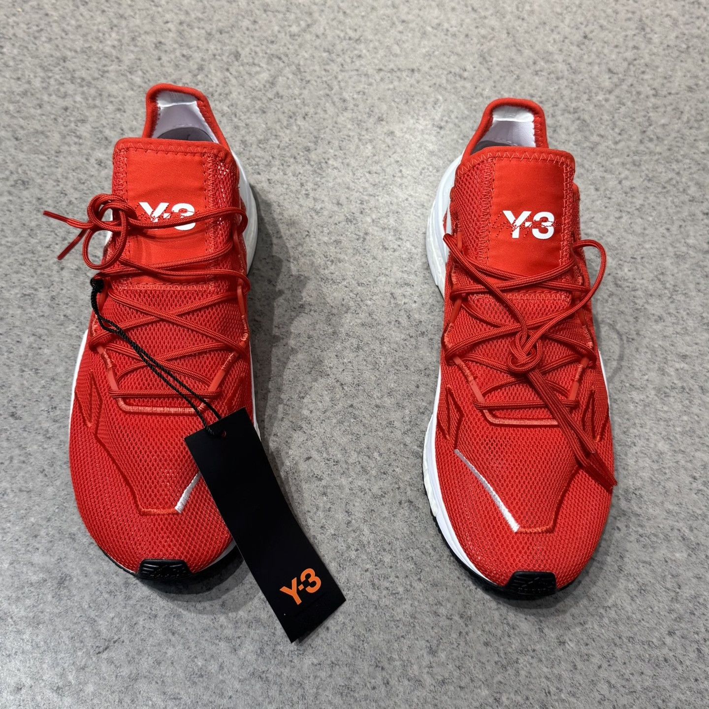 Y-3 Y-3 Adizero Runner White Red Size US 11 / EU 44 - 5 Thumbnail