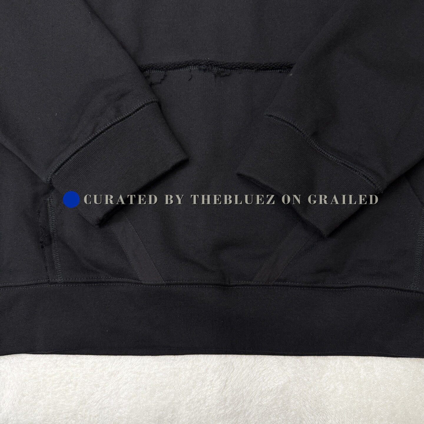 Yohji Yamamoto xVESSEL x Yohji Yamamoto Black Hoodie Size US XL / EU 56 / 4 - 2 Thumbnail