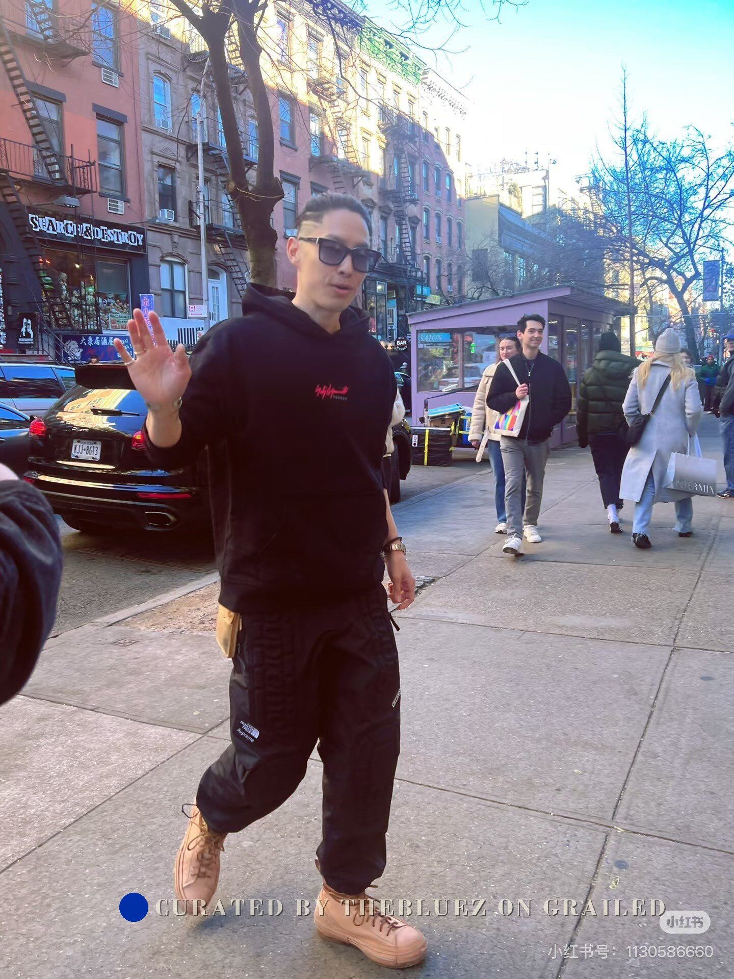 Yohji Yamamoto xVESSEL x Yohji Yamamoto Black Hoodie Size US XL / EU 56 / 4 - 8 Thumbnail