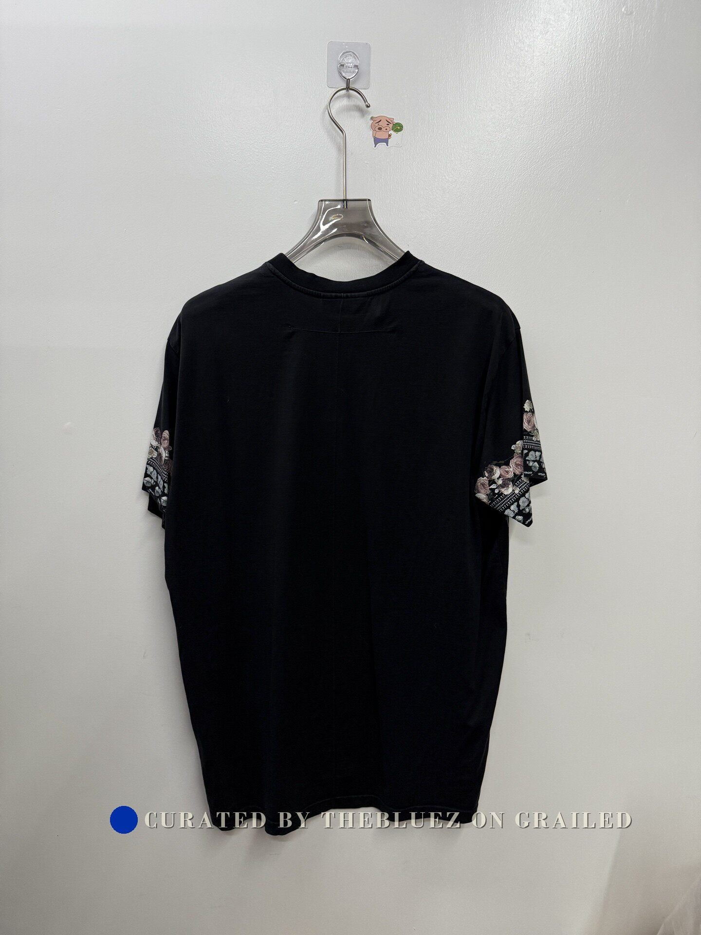 Givenchy Givenchy Floral All-Over Print Black T-shirt Size US XS / EU 42 / 0 - 3 Thumbnail