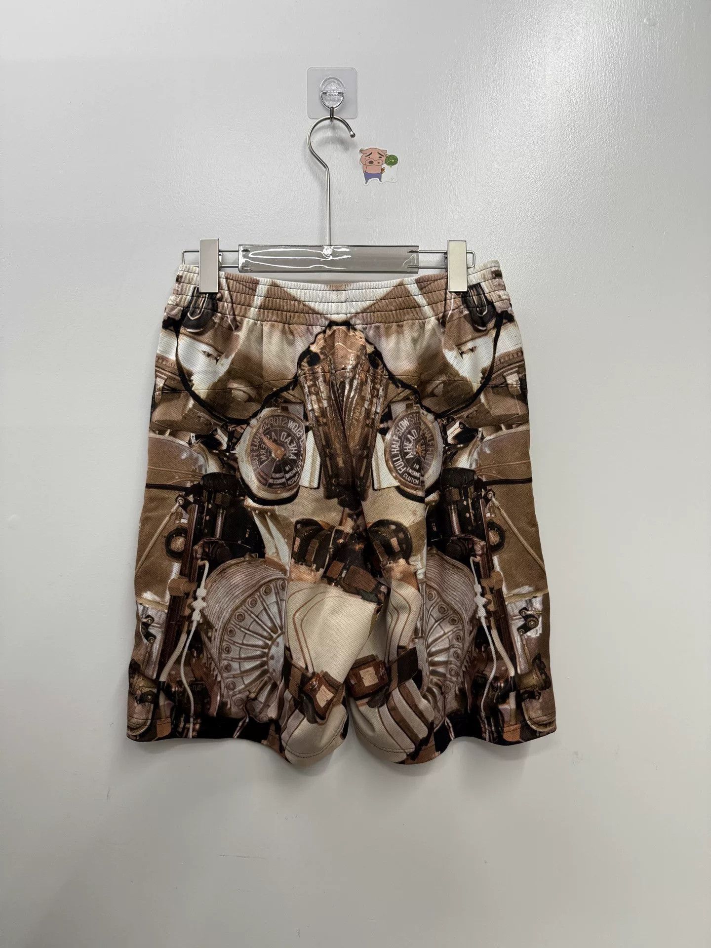 Burberry Burberry Industrial Mechanical Print Shorts Size US 34 / EU 50 - 3 Thumbnail