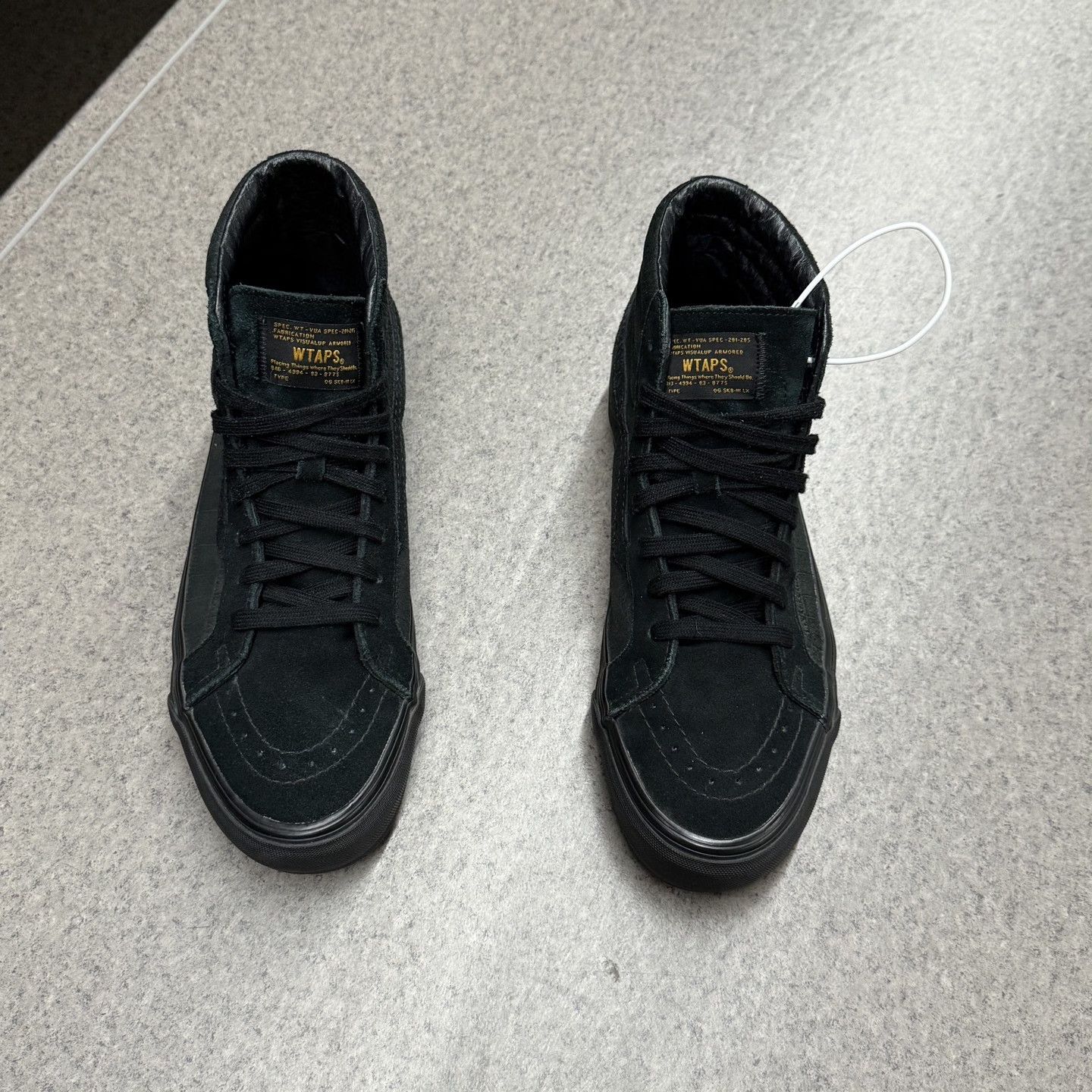 Wtaps Wtaps x Vans SK8 Black Gold Logo Size US 10 / EU 43 - 5 Thumbnail