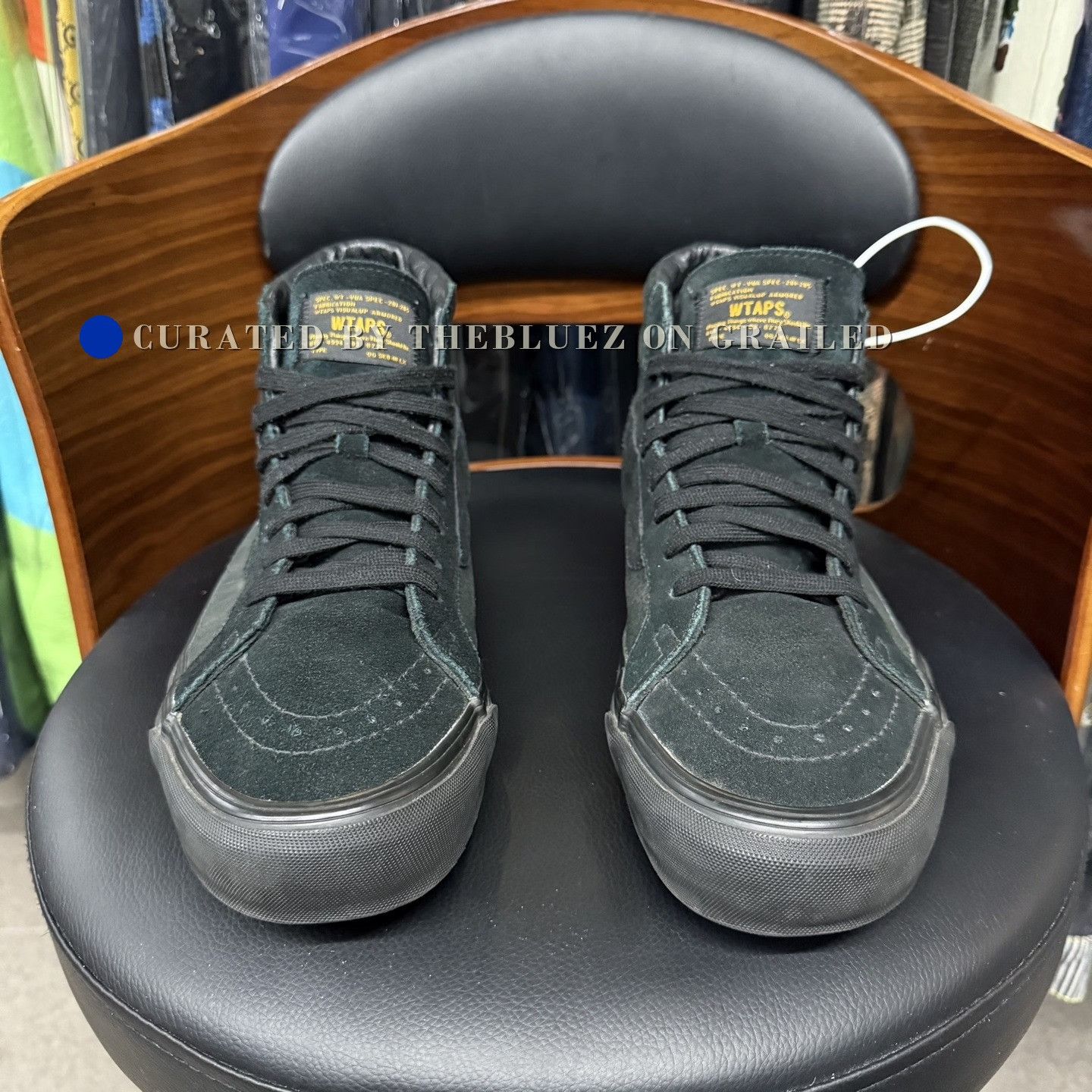Wtaps Wtaps x Vans SK8 Black Gold Logo Size US 10 / EU 43 - 2 Thumbnail