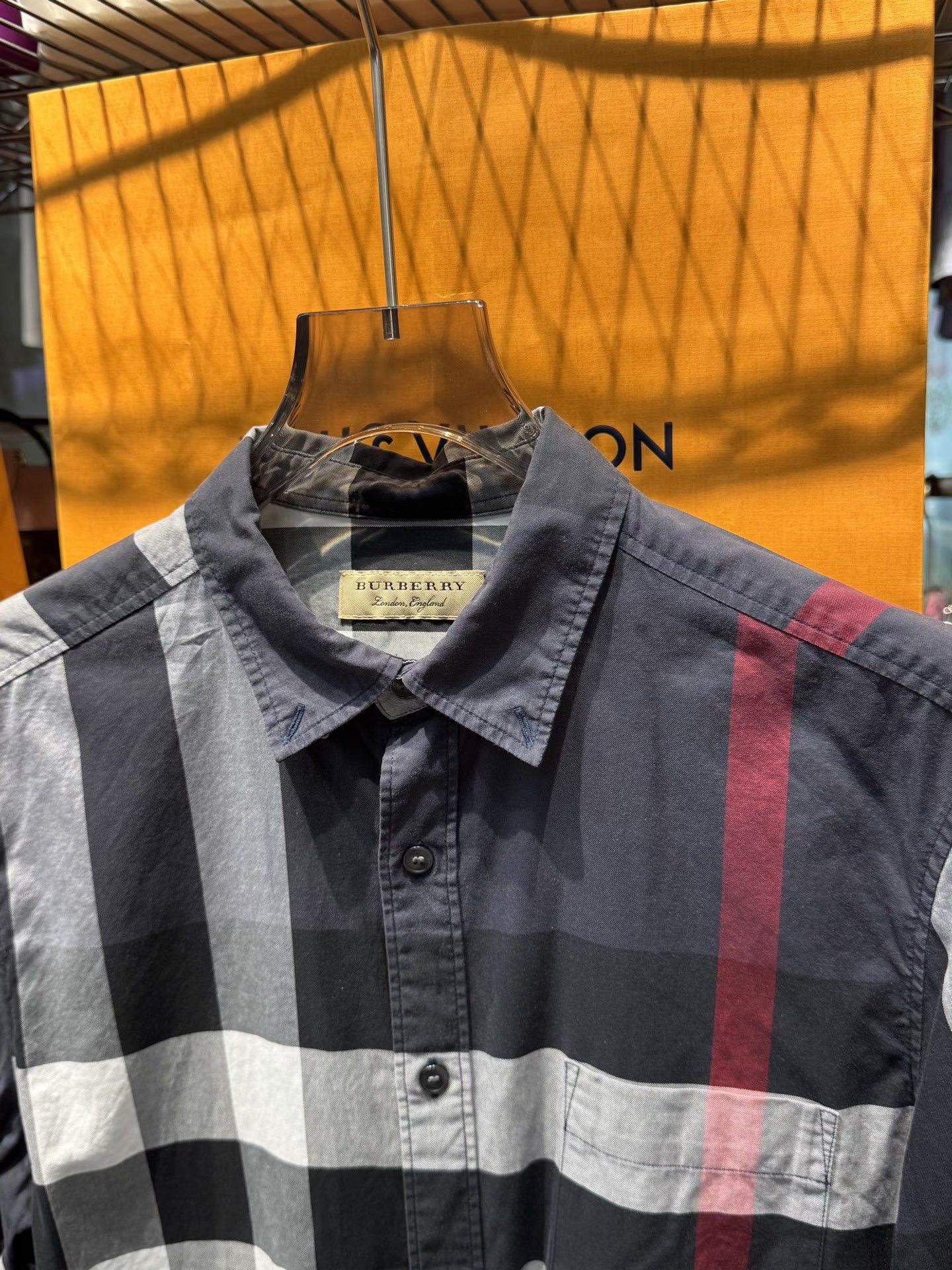 Burberry Burberry Classic Check Long-Sleeve Shirt Size US M / EU 48-50 / 2 - 2 Thumbnail