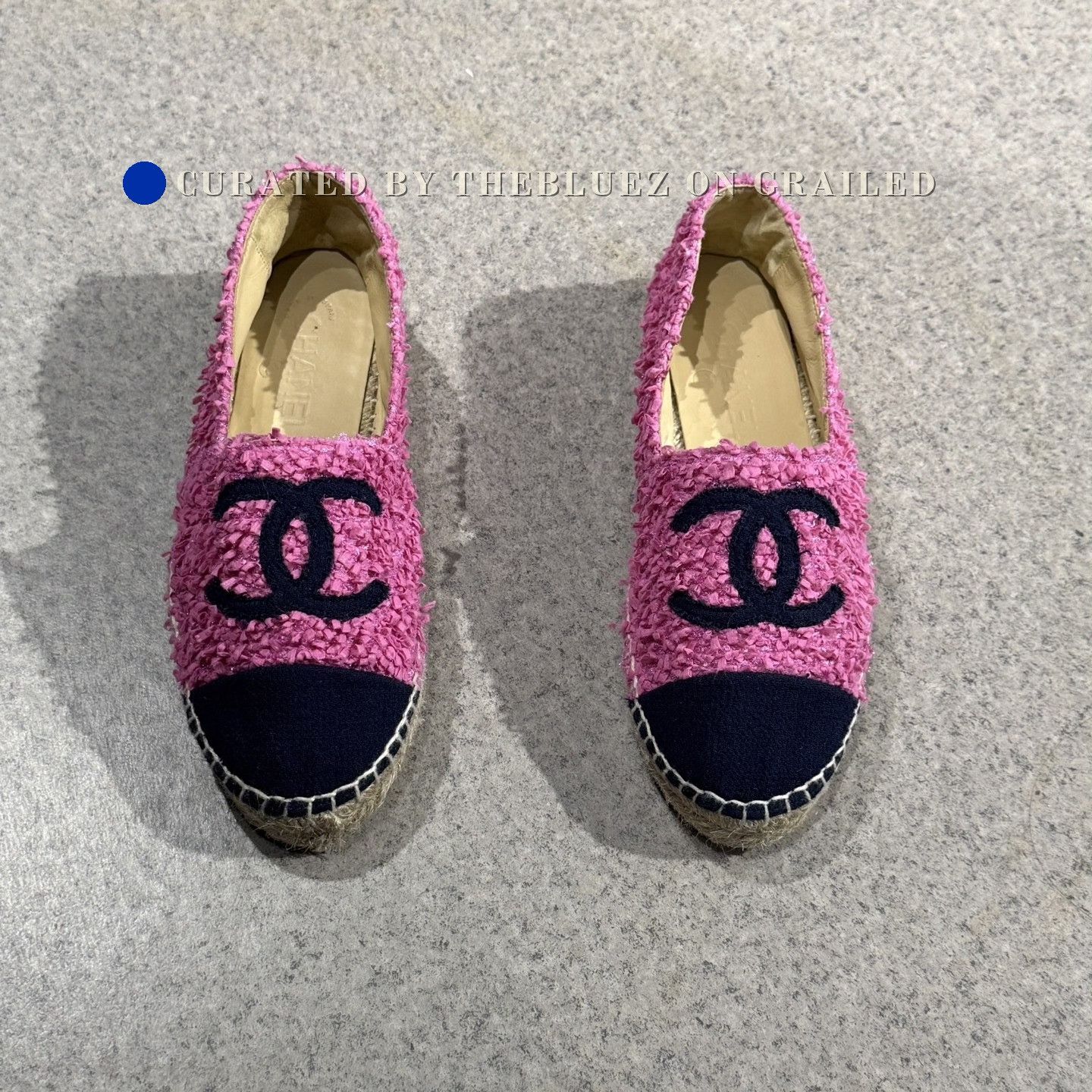 Chanel Chanel Tweed Pink Espadrilles Size US 6 / IT 36 - 5 Thumbnail