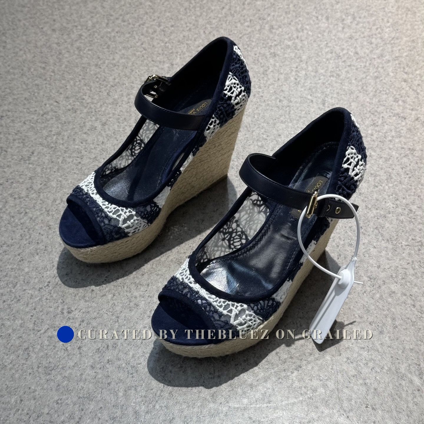 Louis Vuitton Louis Vuitton Metal Buckle Sandals Size US 5.5 / IT 35.5 - 5 Thumbnail