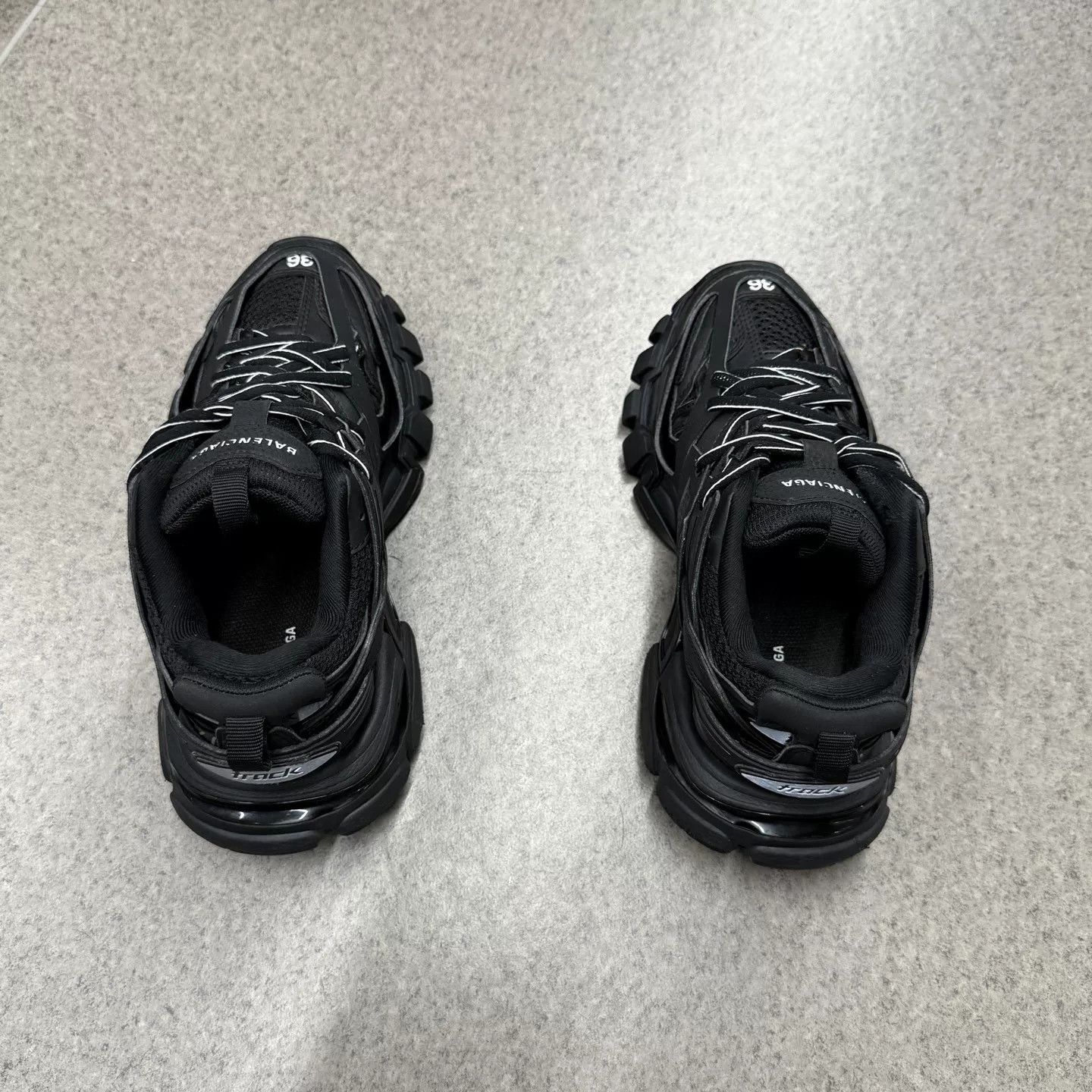 Balenciaga Balenciaga Track Black Black Warrior Size US 5 / IT 35 - 8 Thumbnail