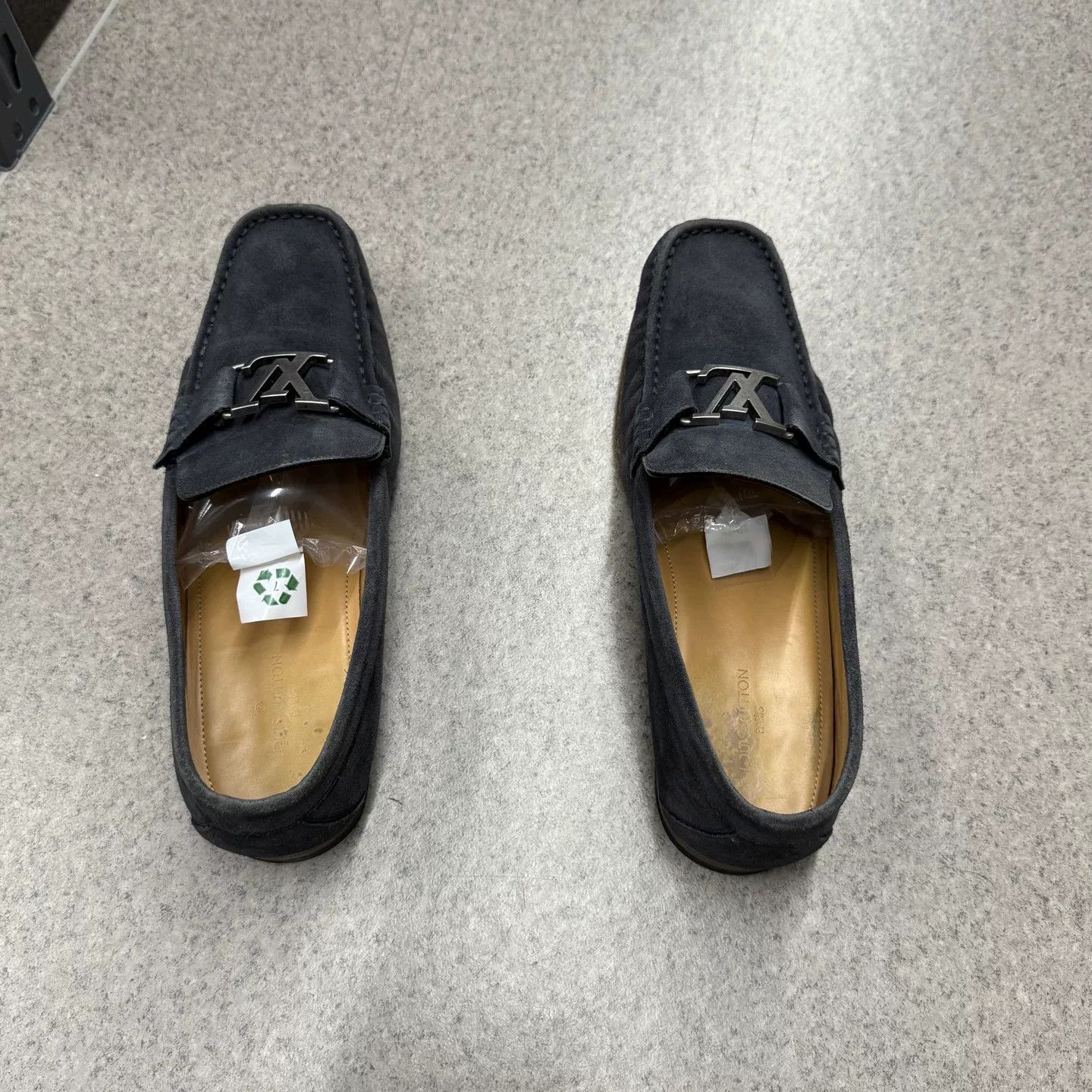 Louis Vuitton Louis Vuitton Suede Blue Loafers Size US 10 / EU 43 - 8 Thumbnail