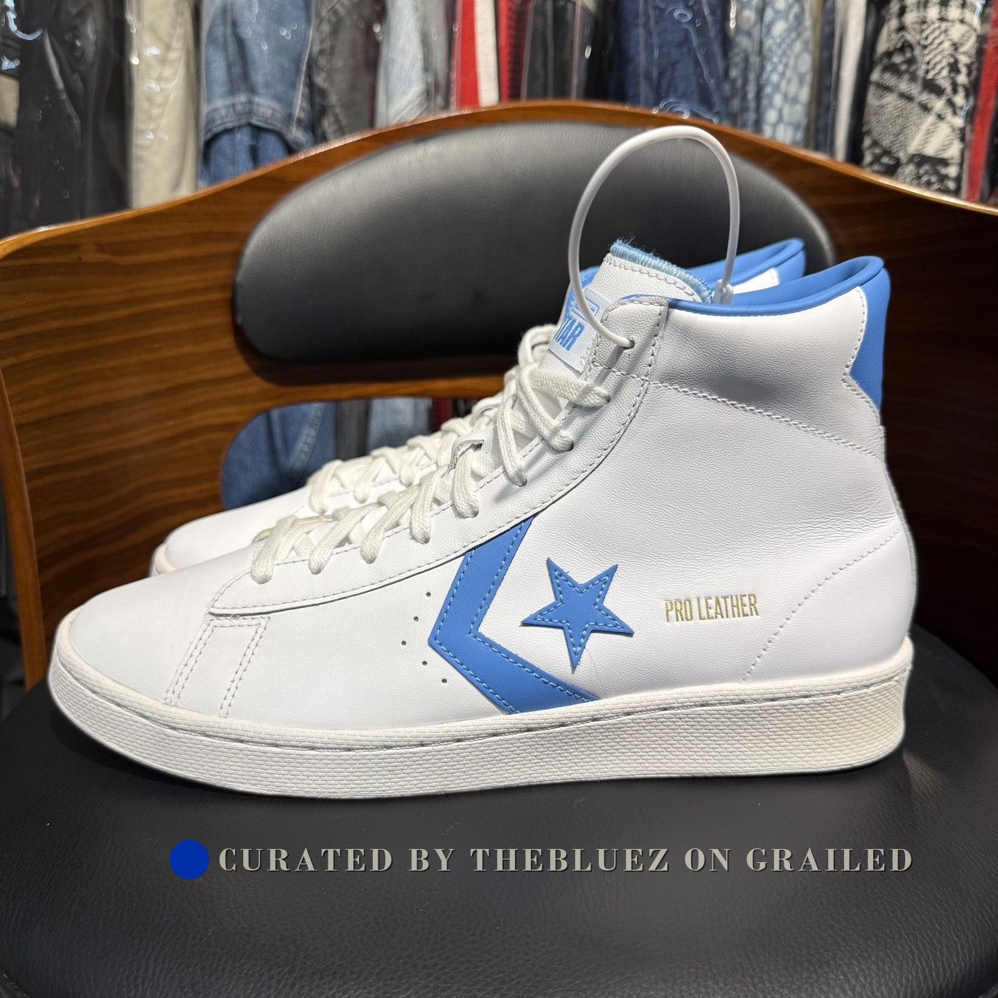 Converse Converse Pro Leather Carolina Blue Size US 10 / EU 43 - 6 Thumbnail