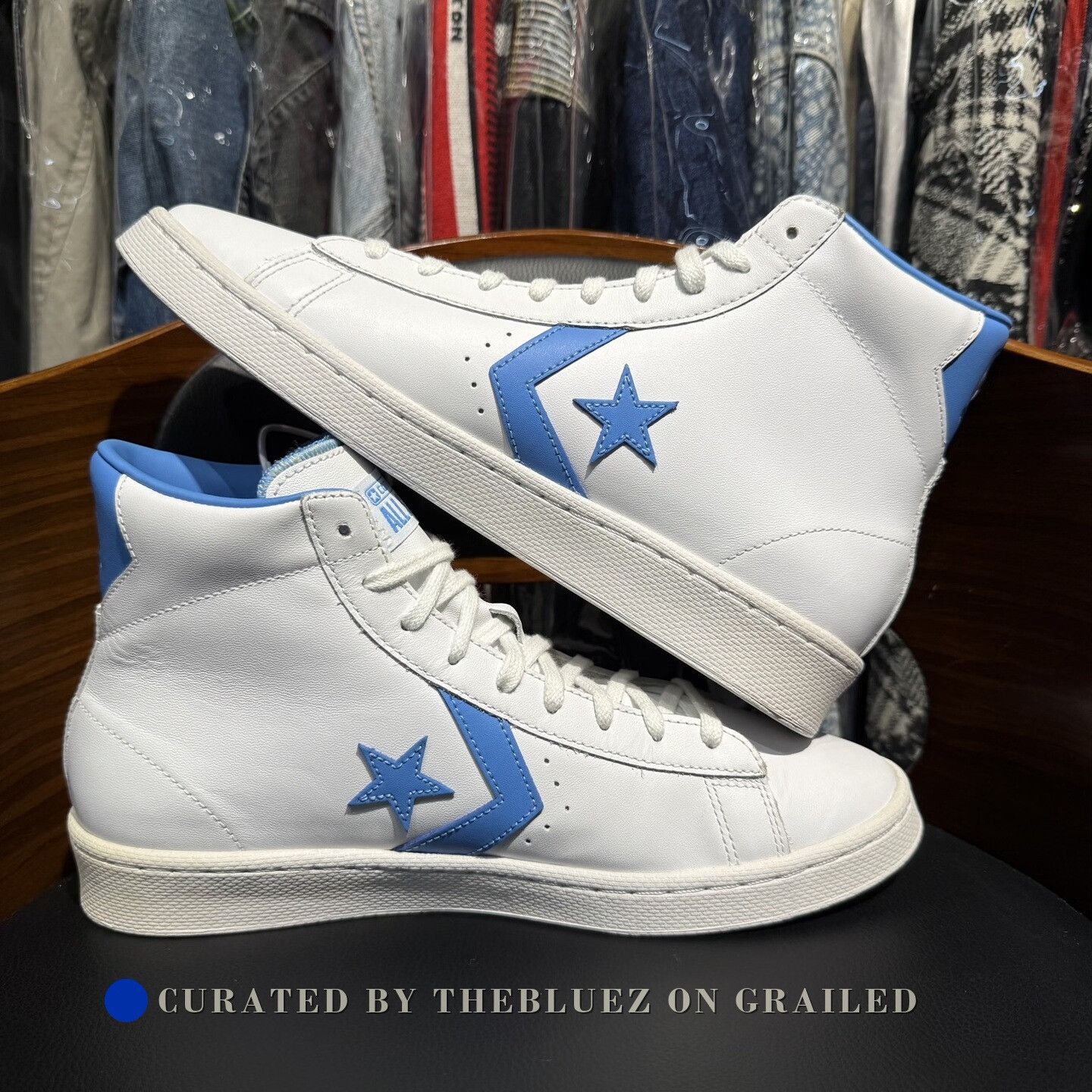 Converse Converse Pro Leather Carolina Blue Size US 10 / EU 43 - 7 Thumbnail