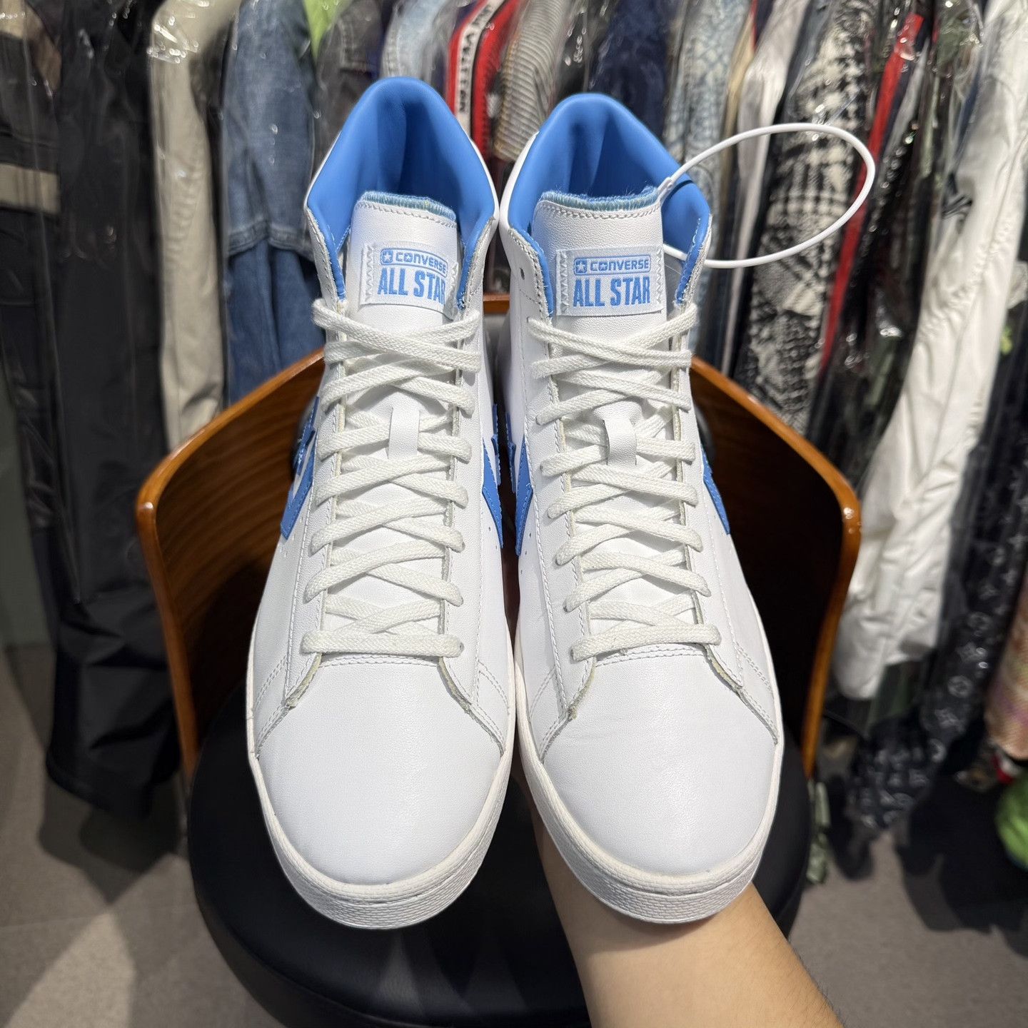 Converse Converse Pro Leather Carolina Blue Size US 10 / EU 43 - 5 Thumbnail