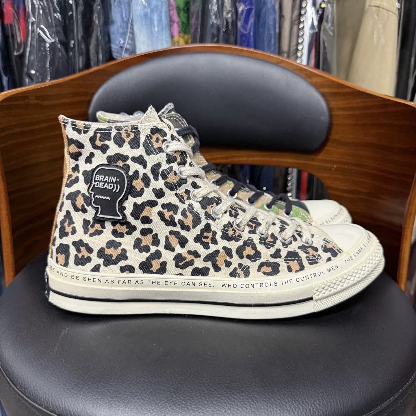 Brain Dead Brain Dead x Converse All Star Collab Size US 10 / EU 43 - 4 Thumbnail