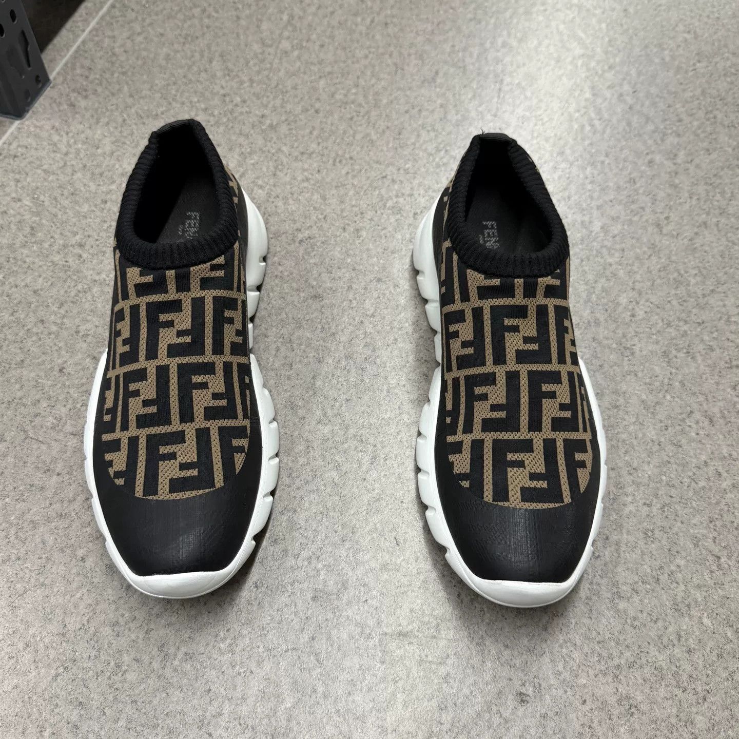 Fendi Fendi Monogram All-over Print Casual Sneakers Size US 10 / EU 43 - 5 Thumbnail