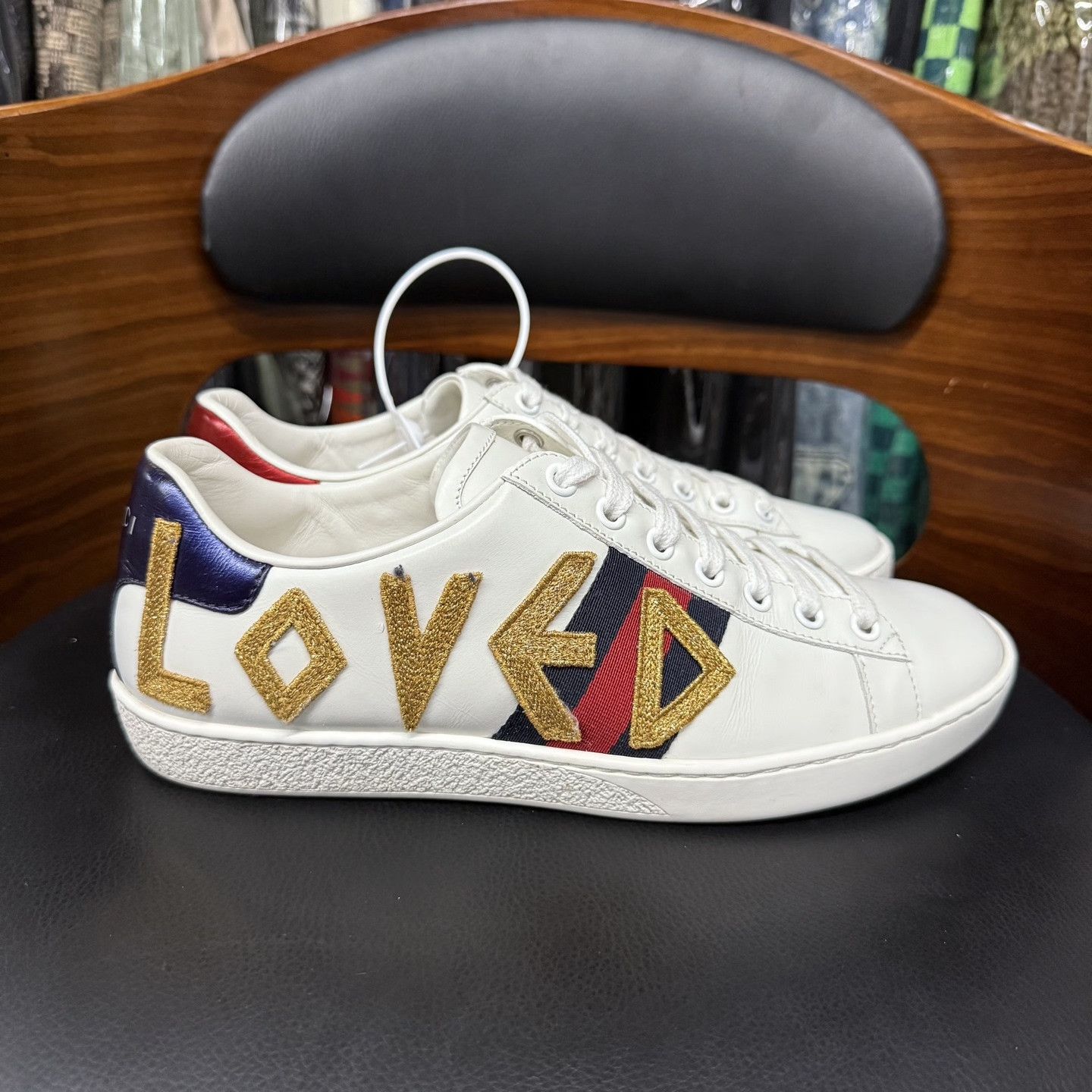 Gucci Gucci 'Loved' ACE Sneakers Size US 6.5 / IT 36.5 - 4 Thumbnail