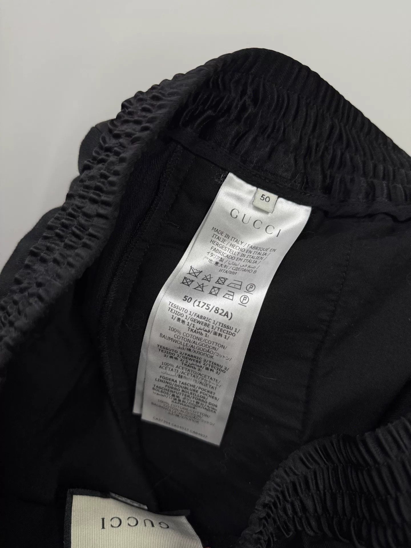 Gucci Gucci Black Casual Trousers Size US 34 / EU 50 - 6 Thumbnail